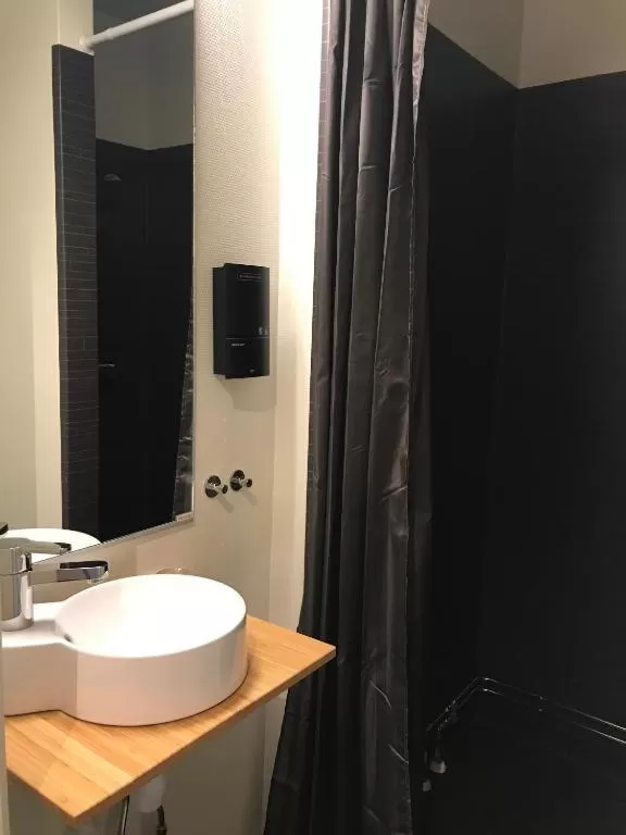Bathroom in Hotell Lycksele