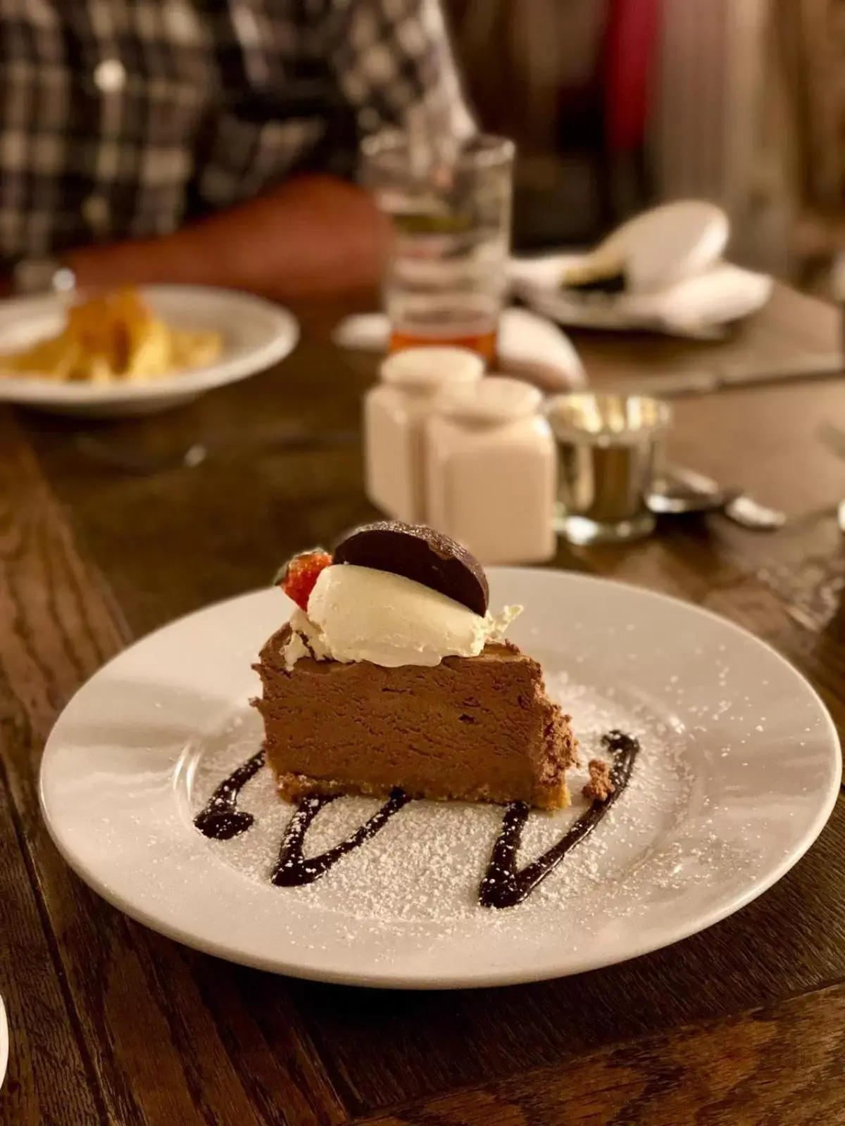 Food close-up in The Greyhound Inn