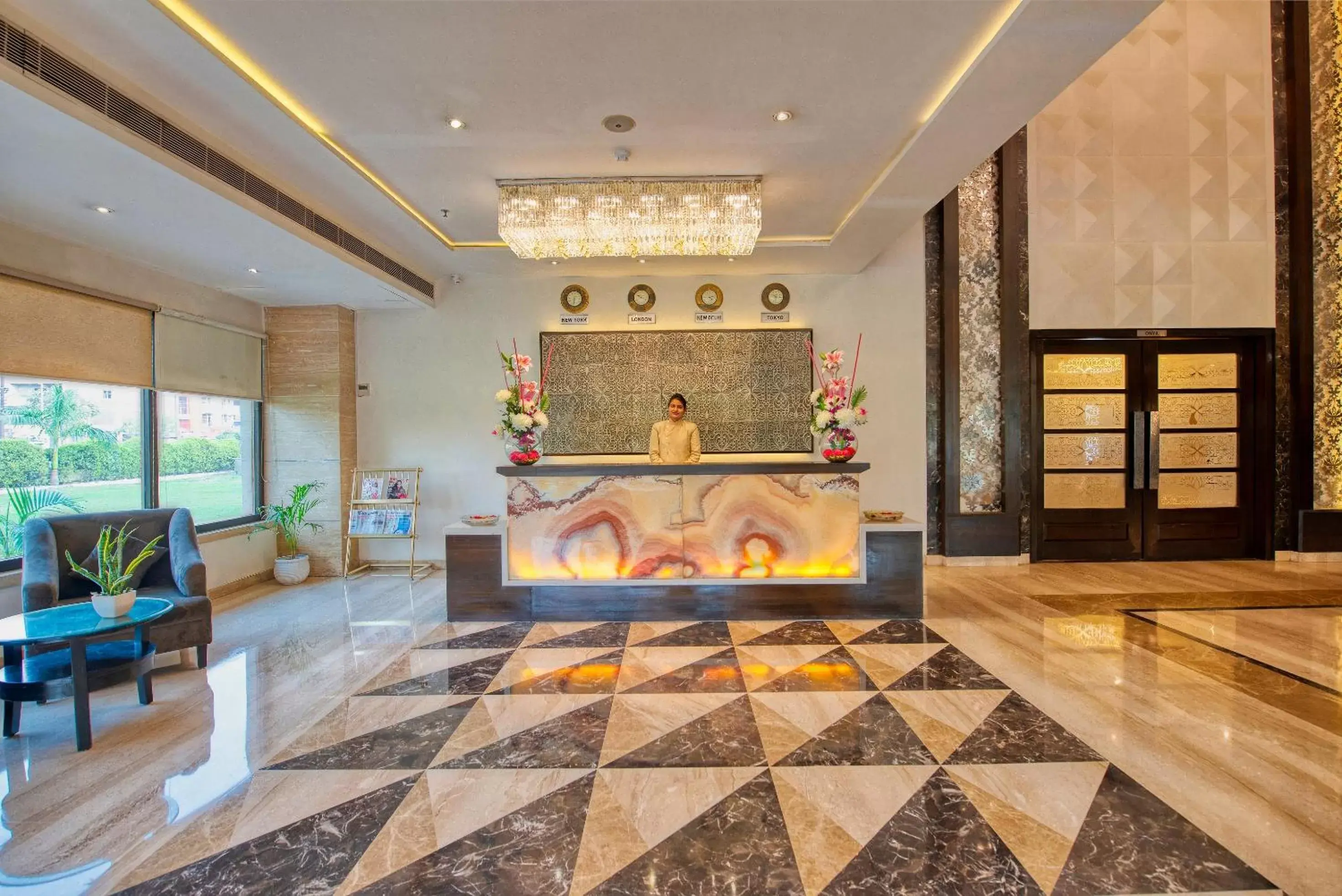 Lobby or reception, Lobby/Reception in Sapna Clarks Inn Lucknow