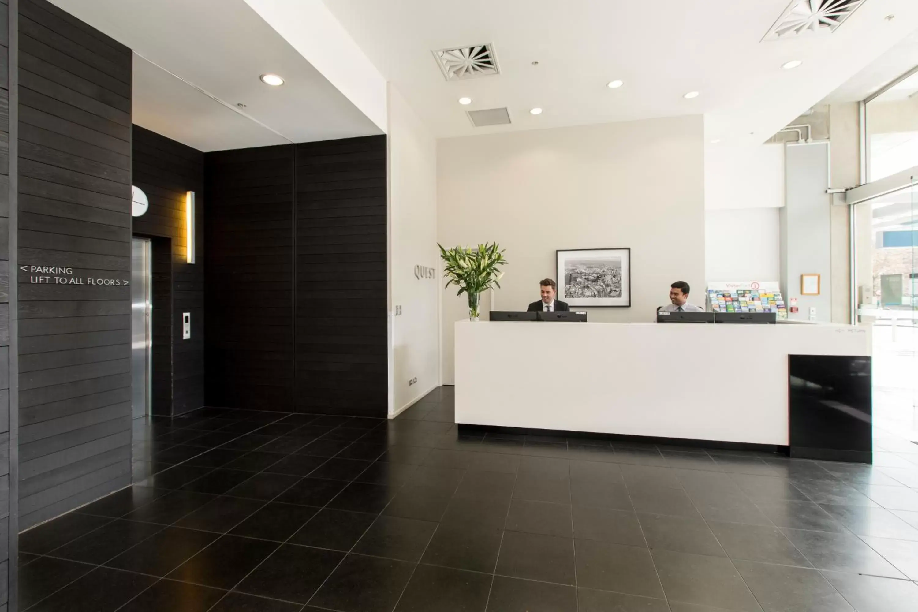 Lobby/Reception in Quest Carlaw Park Serviced Apartments