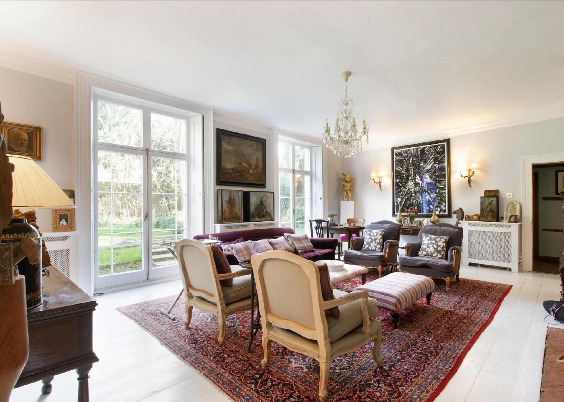Living room in B&B Harlington Manor