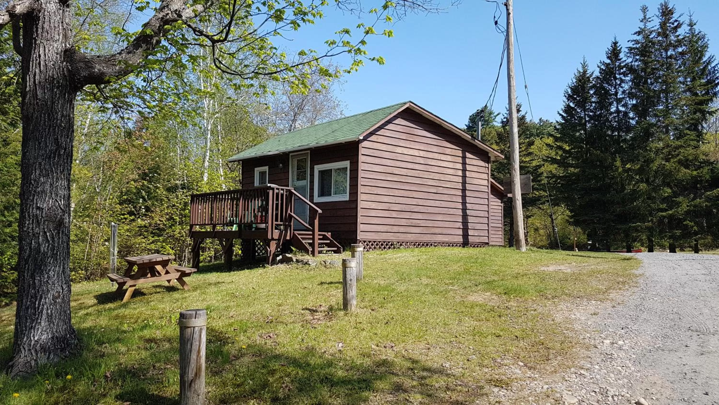 Garden view in Parkway Cottage Resort and Trading Post