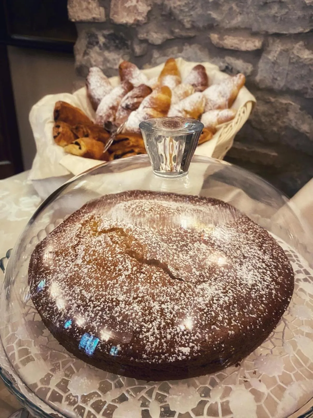 Buffet breakfast in Relais Villa Baldelli