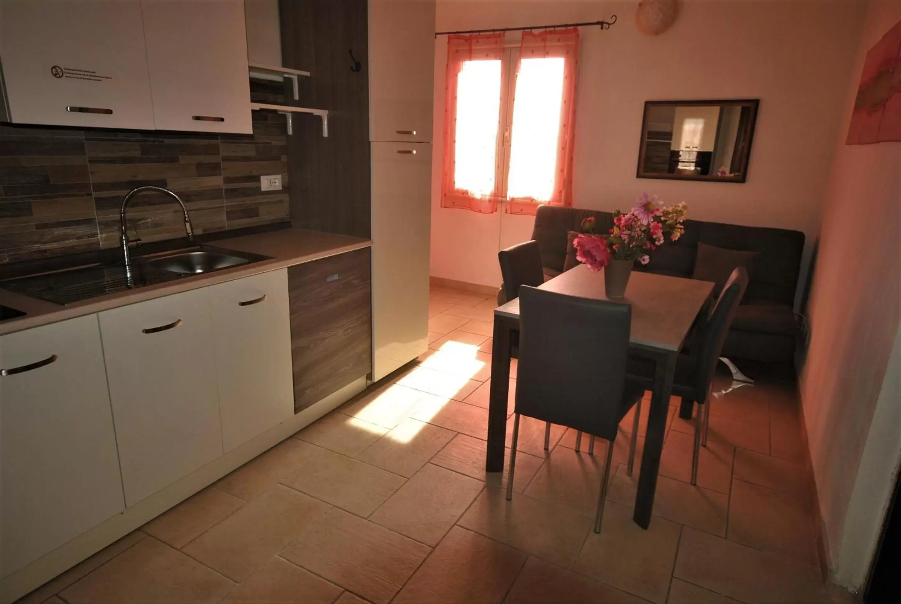 Kitchen or kitchenette in Holiday Residence Rifugio