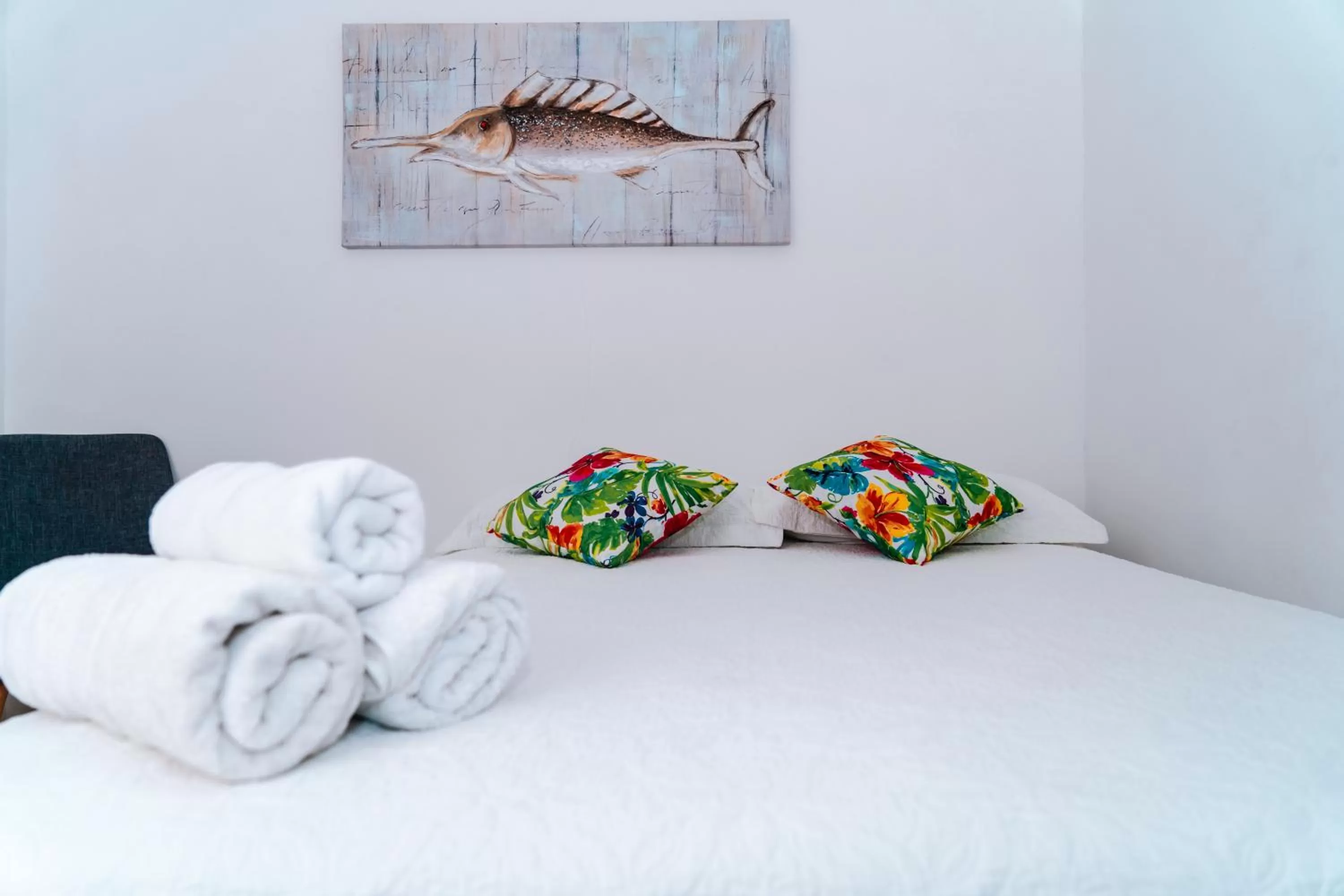 Bed in ZOJO MARiNA BAY