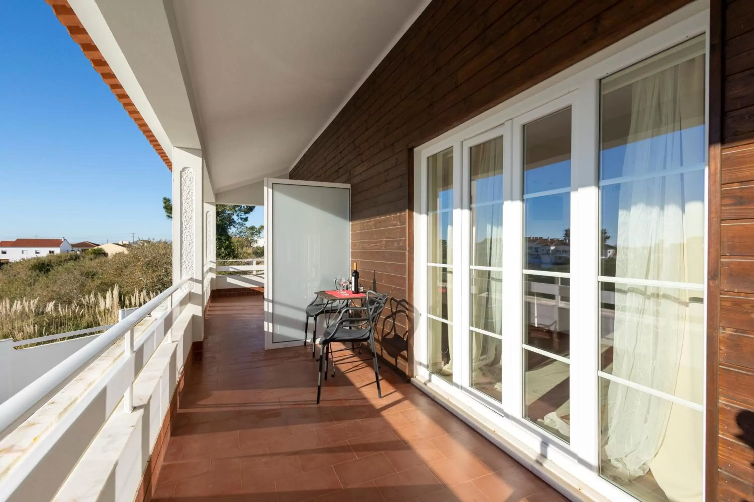 View (from property/room), Balcony/Terrace in Beach House Outeirinho