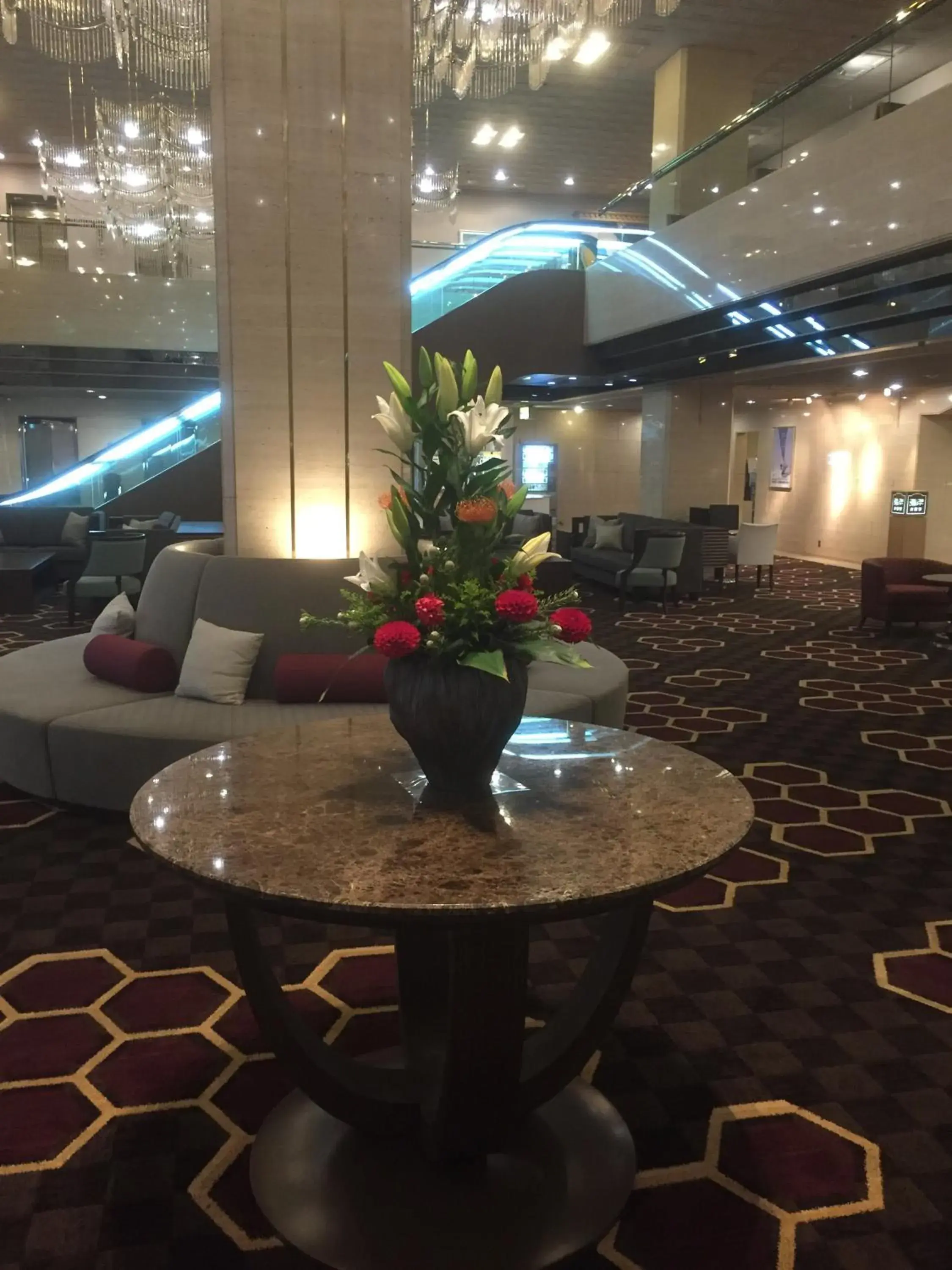 Lobby or reception in Hotel Grand Terrace Toyama