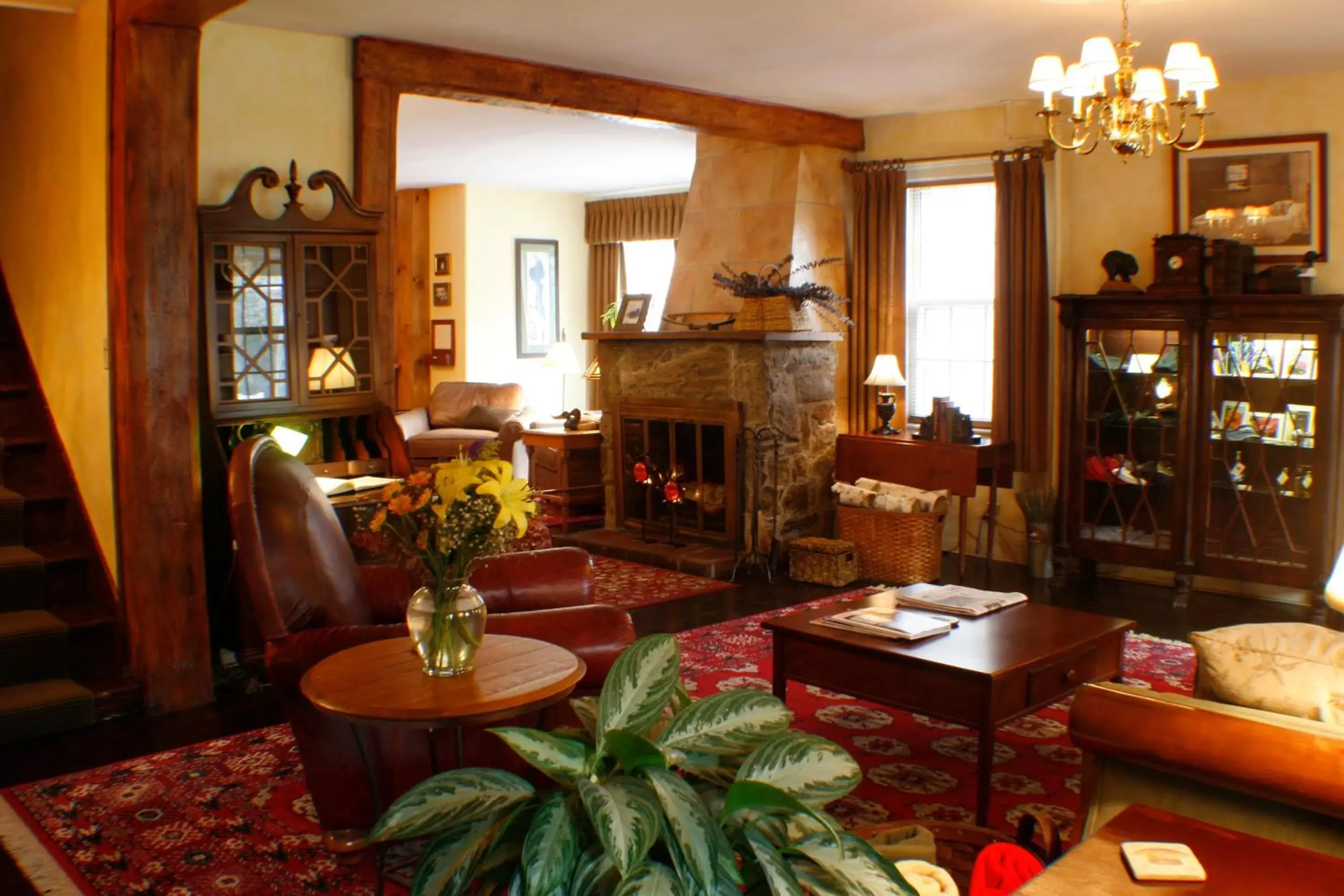 Lobby or reception, Seating Area in Waybury Inn