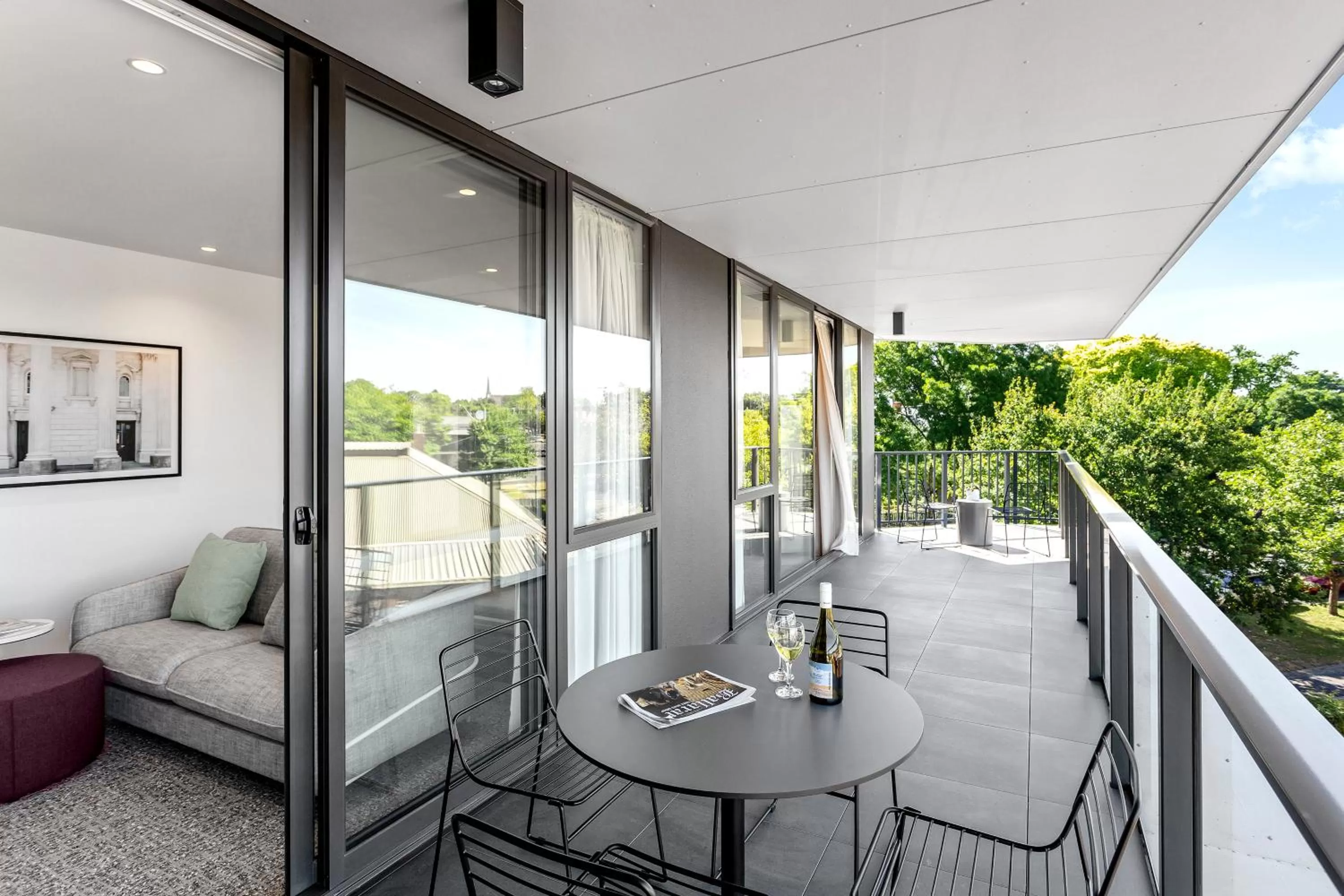 City view in Quest Ballarat Station