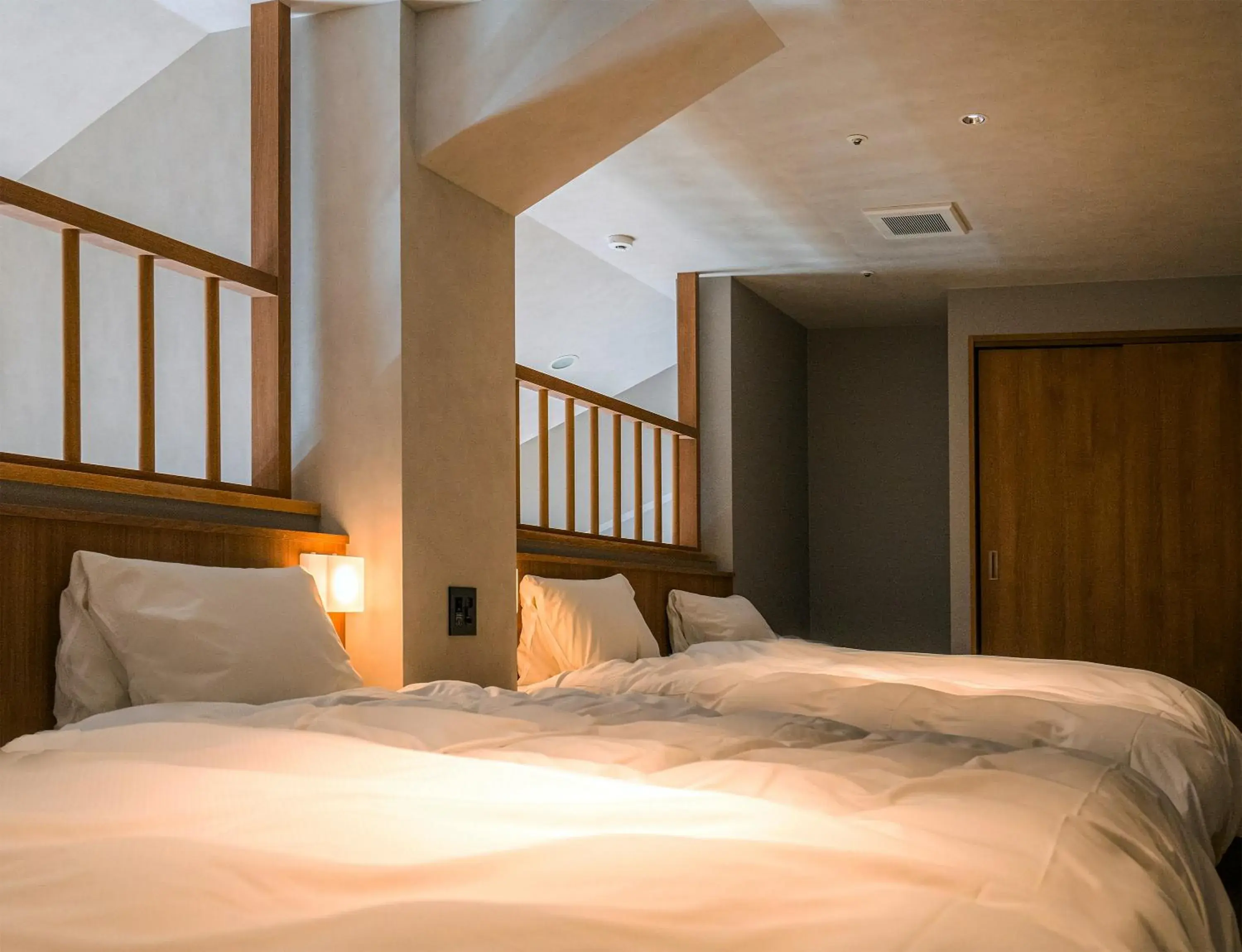 Bedroom, Bed in Asahidake Onsen Hotel Bear Monte
