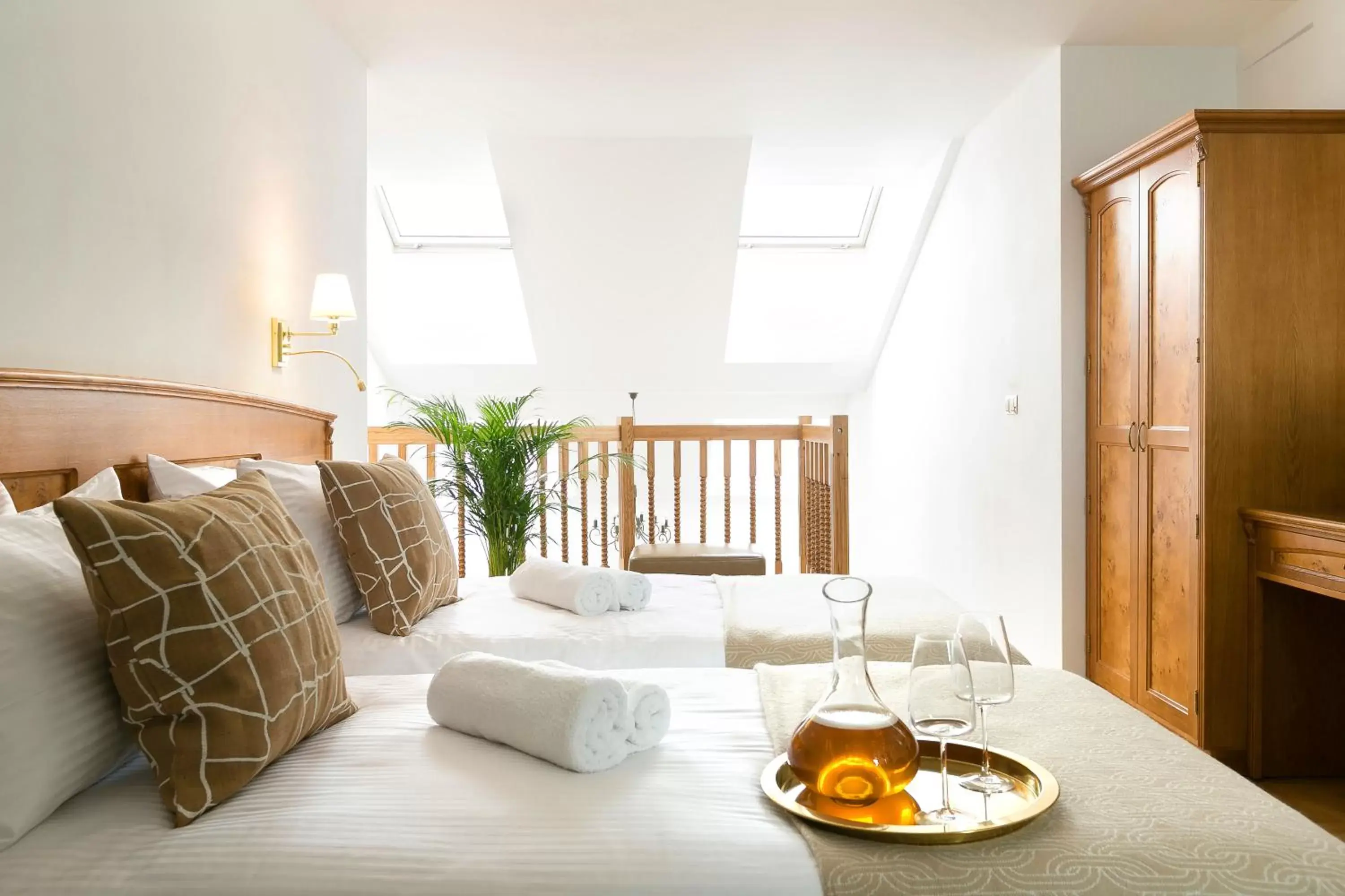 Bed in Ventus Rosa Boutique Aparthotel Bed in Ventus Rosa Boutique Aparthotel