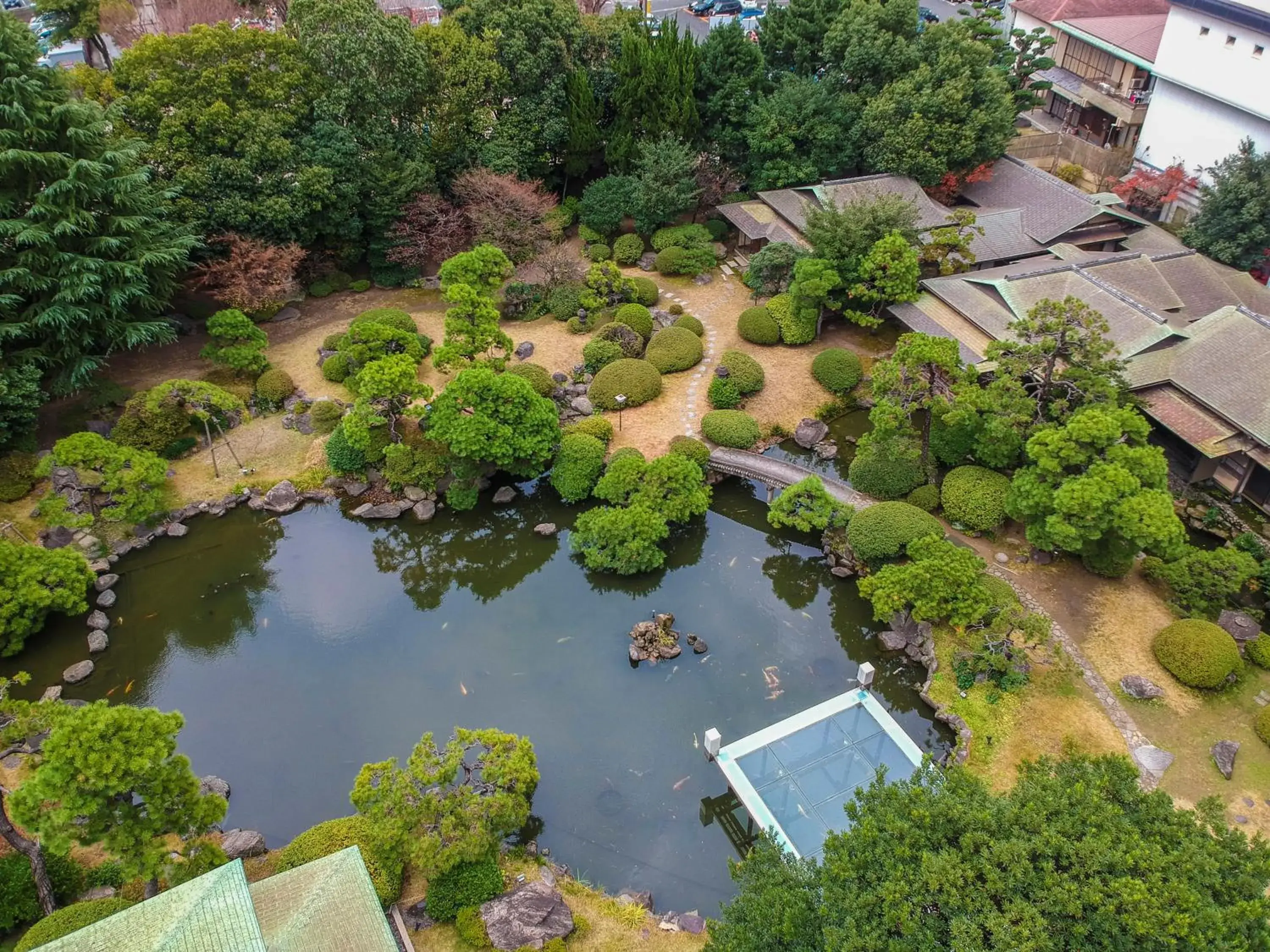 Garden, Bird's-eye View in Art Hotel Kokura New Tagawa