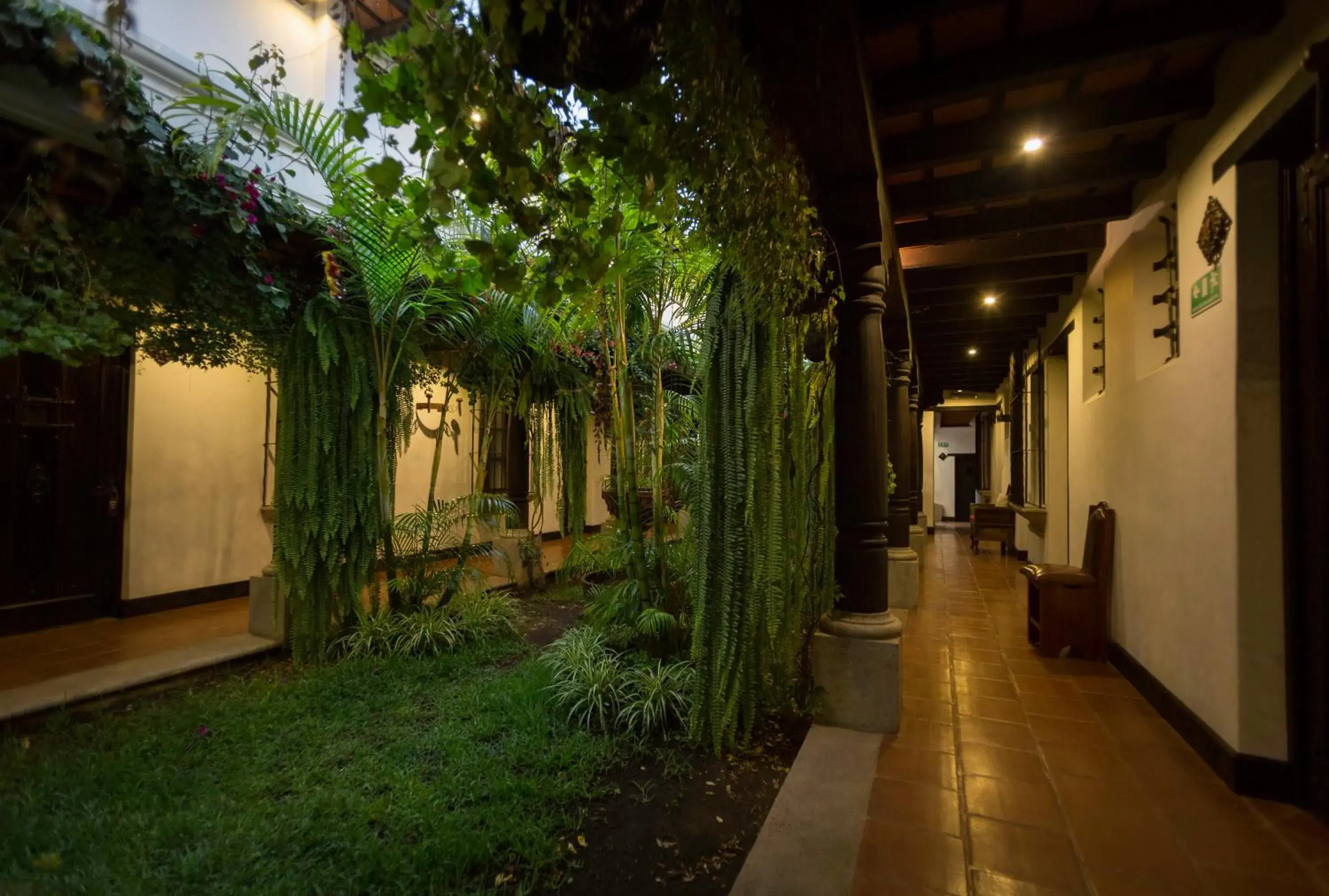 Garden in Los Olivos Boutique Hotel Antigua Guatemala