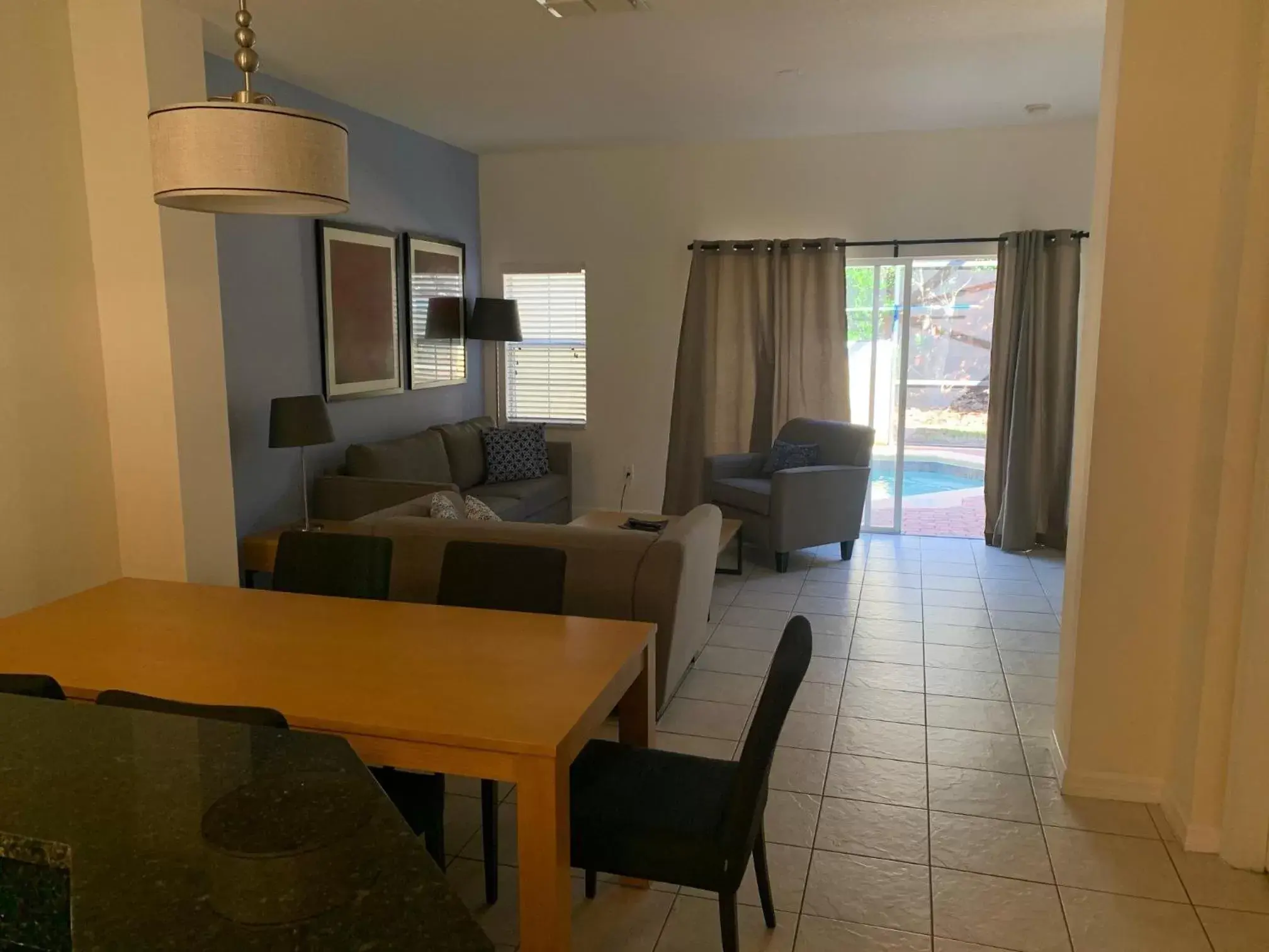 Living room, Dining Area in Encantada Resort Vacation Townhomes by IDILIQ