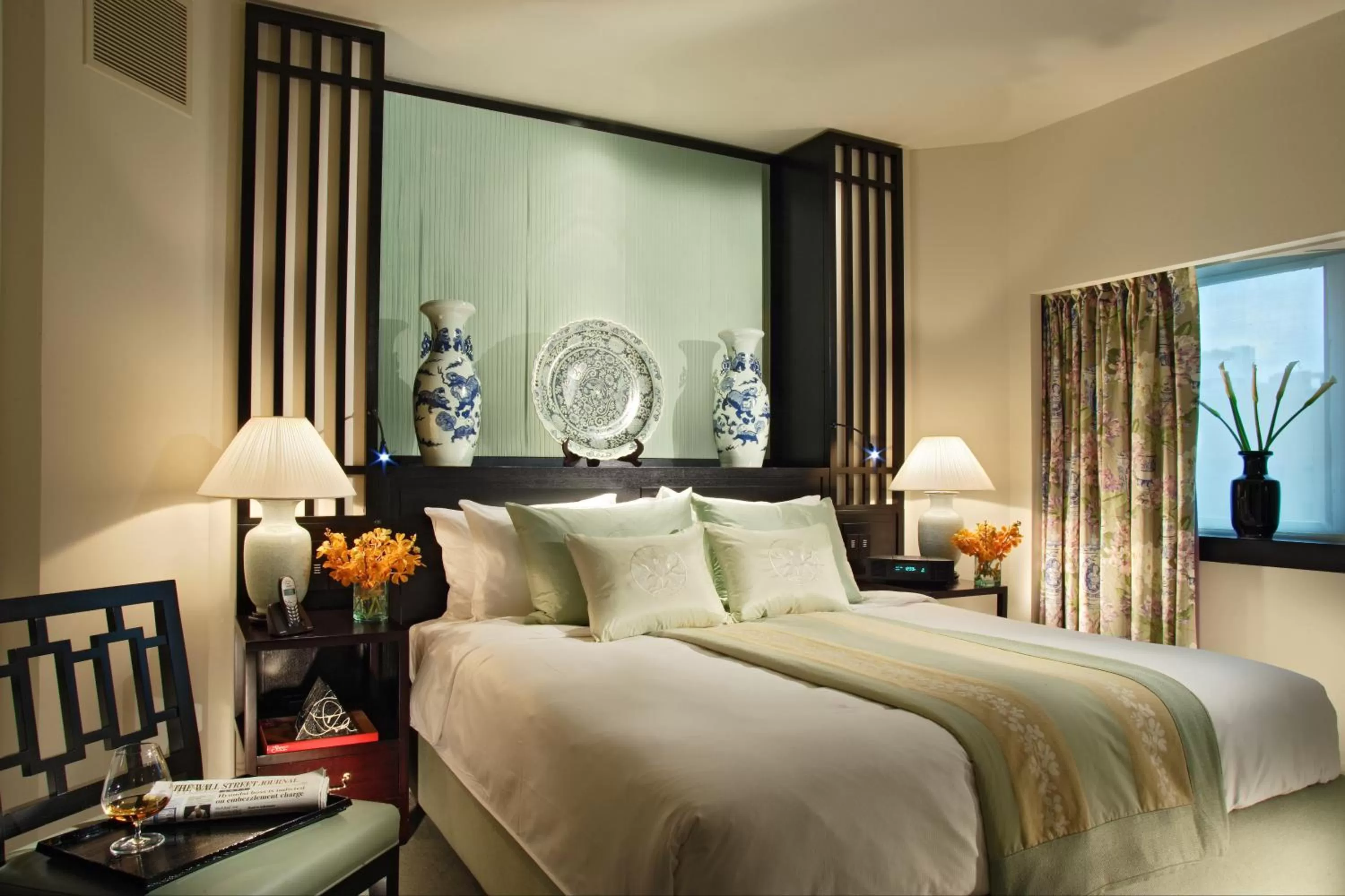 Bed in Orchard Hotel Singapore