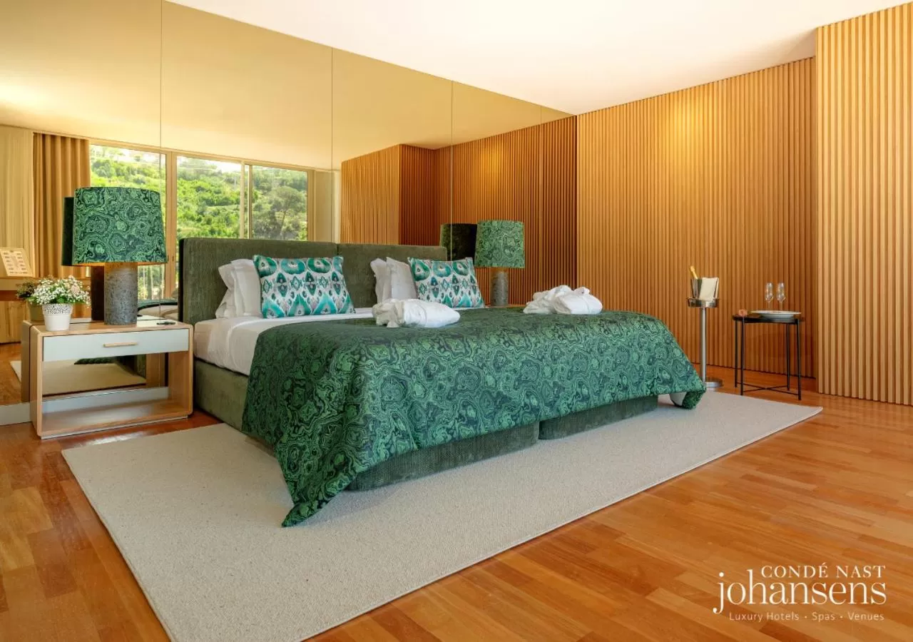 Bedroom, Bed in Pure Monchique Hotel - Villa Termal Spa Resort - by Unlock Hotels