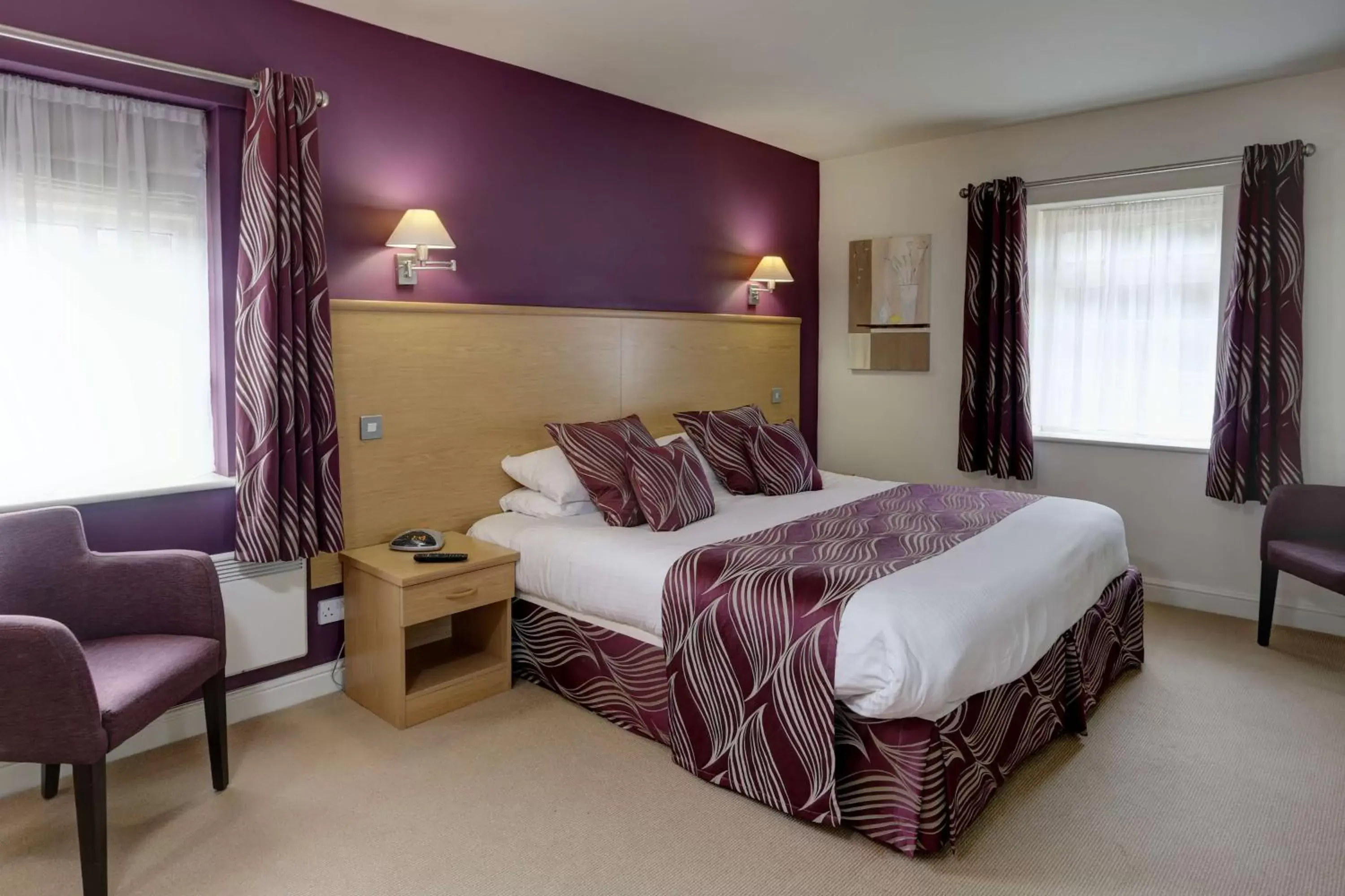 Bedroom, Bed in Best Western Plus Sheffield Mosborough Hall Hotel