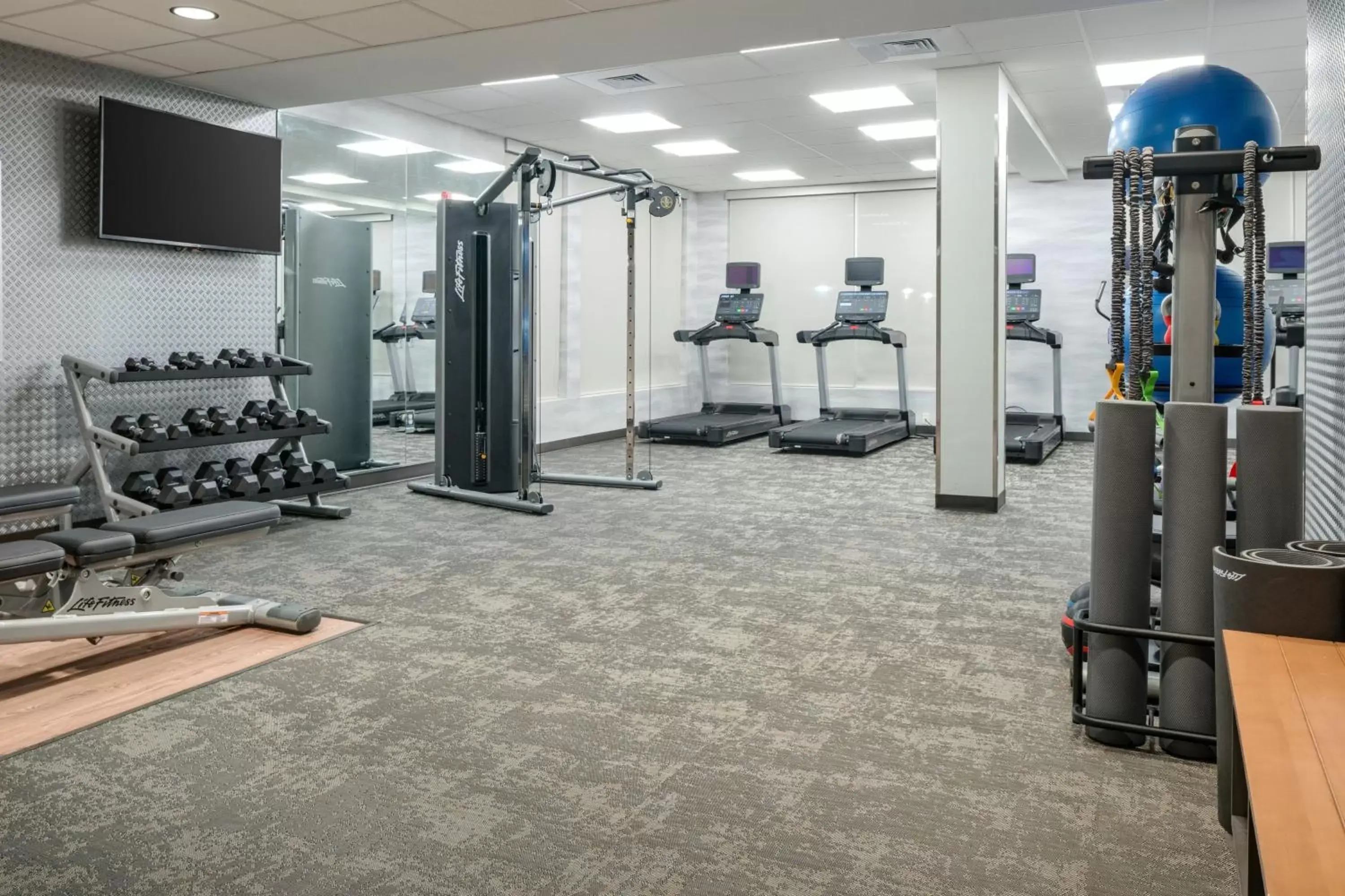 Fitness centre/facilities, Fitness Center/Facilities in Fairfield by Marriott Inn & Suites Albertville