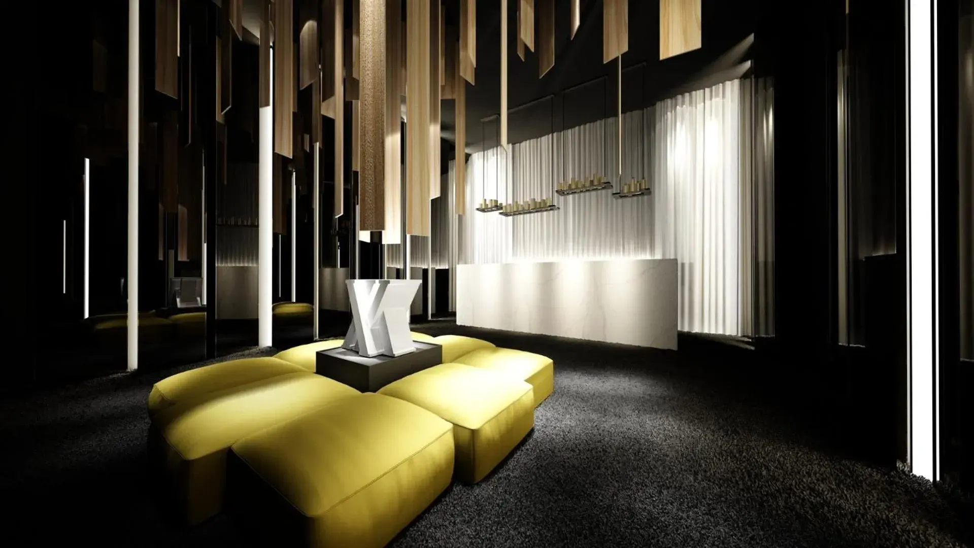 Lobby or reception, Seating Area in Via Hotel Zhongxiao