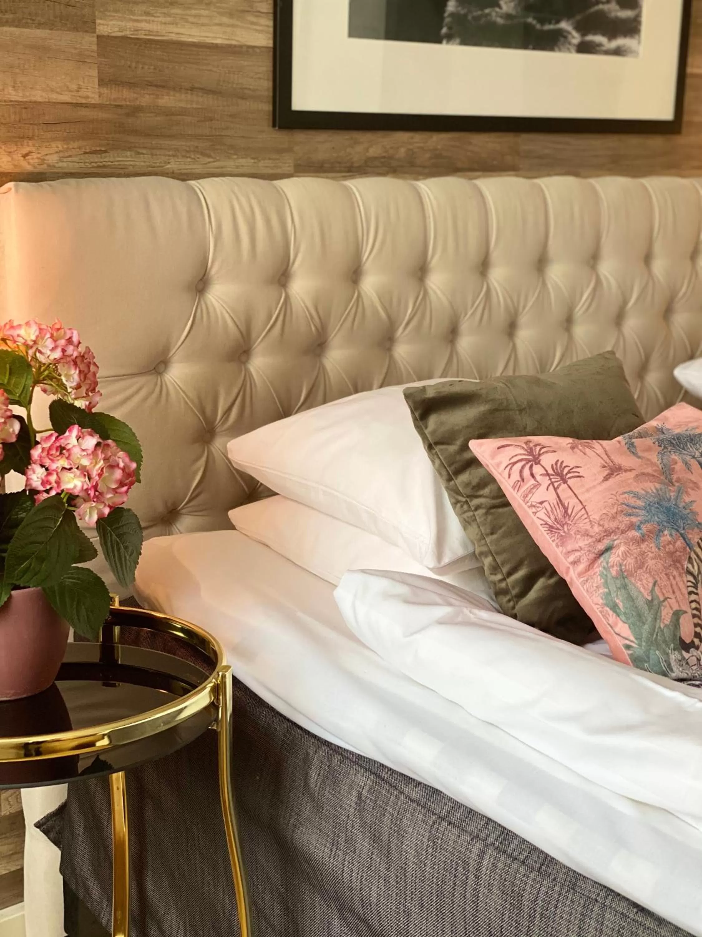 Bed in Strand City Hotel