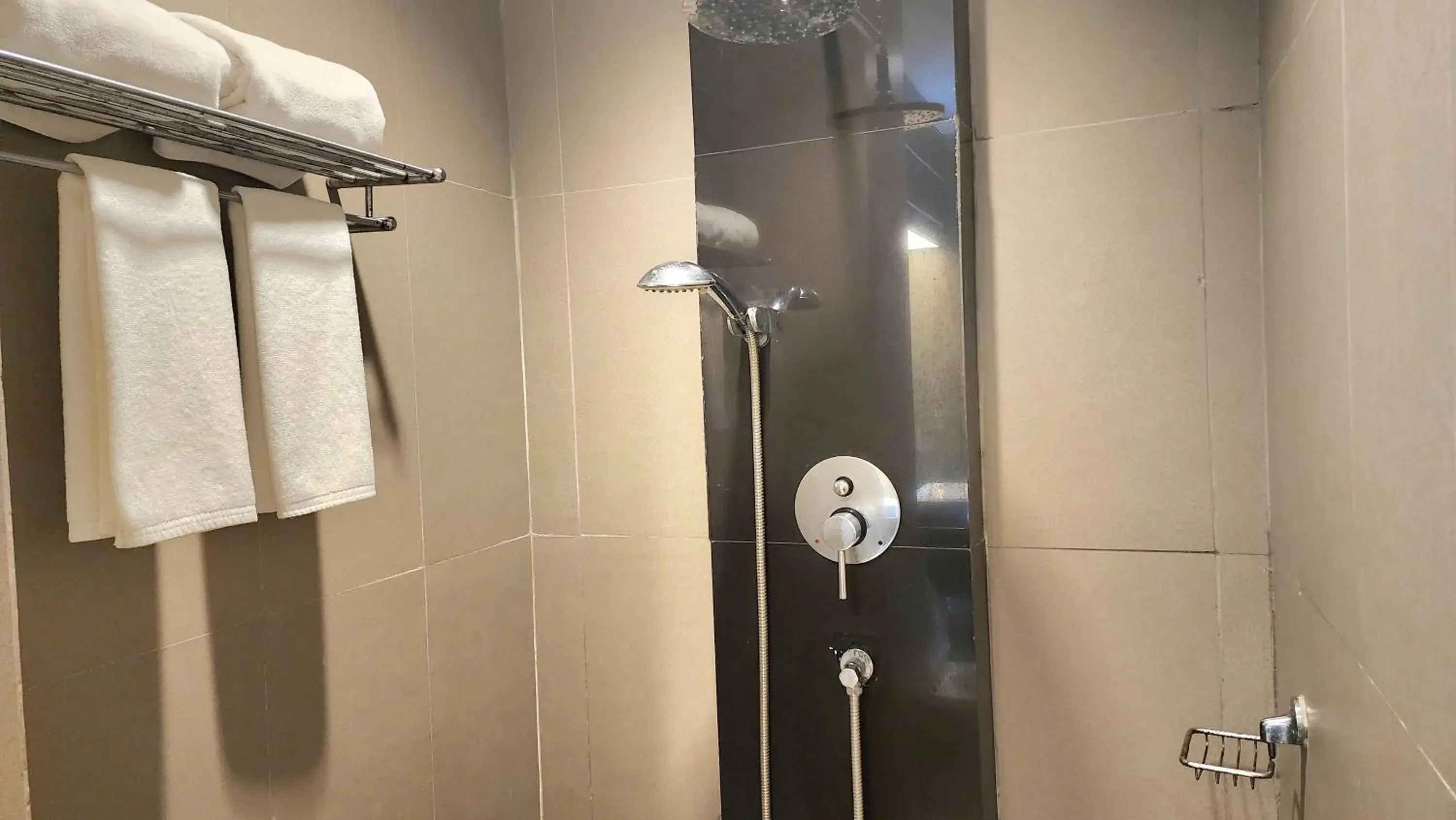 Shower, Bathroom in Sky Dome Resotel