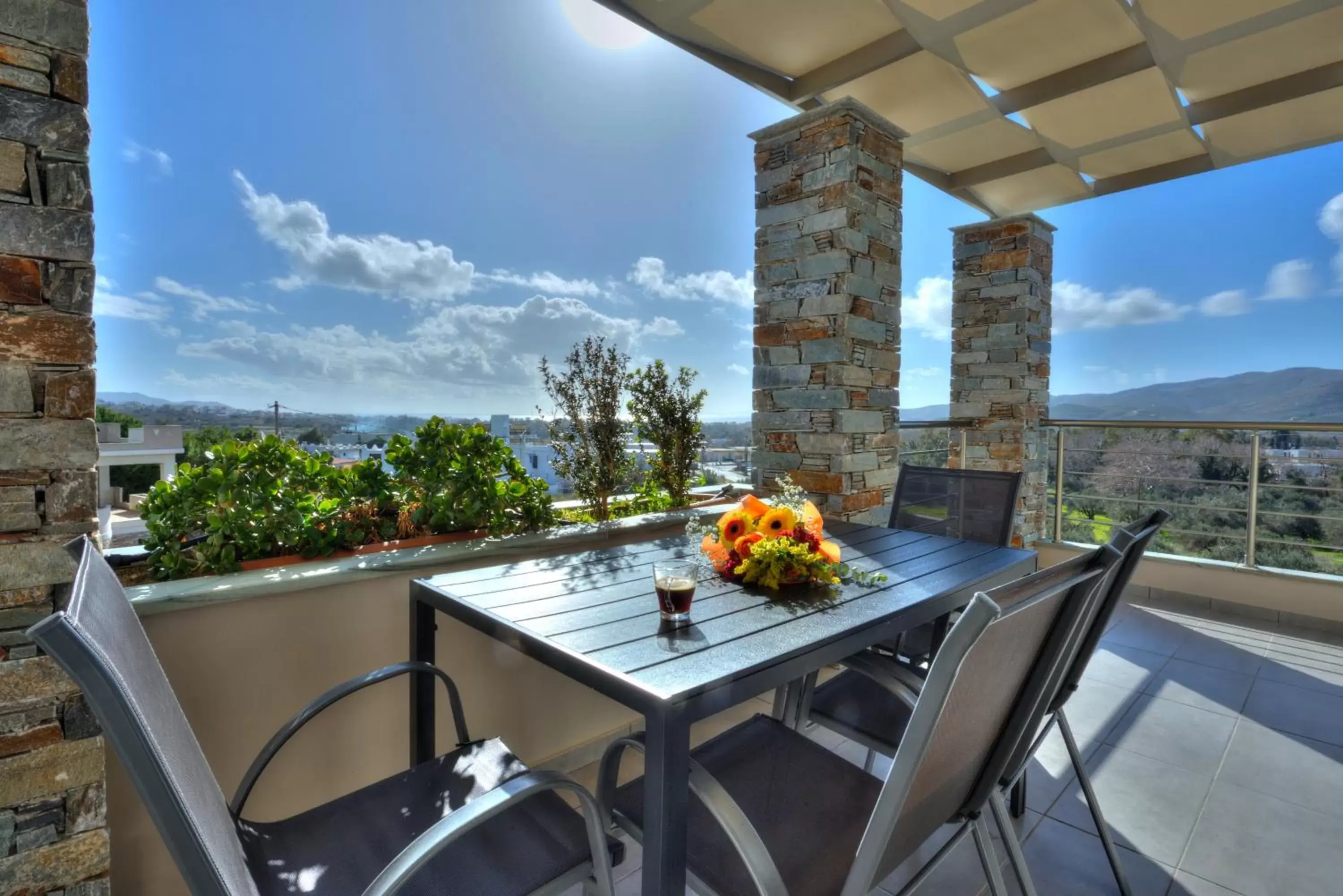 Balcony/Terrace in Vardians Villas & Suites