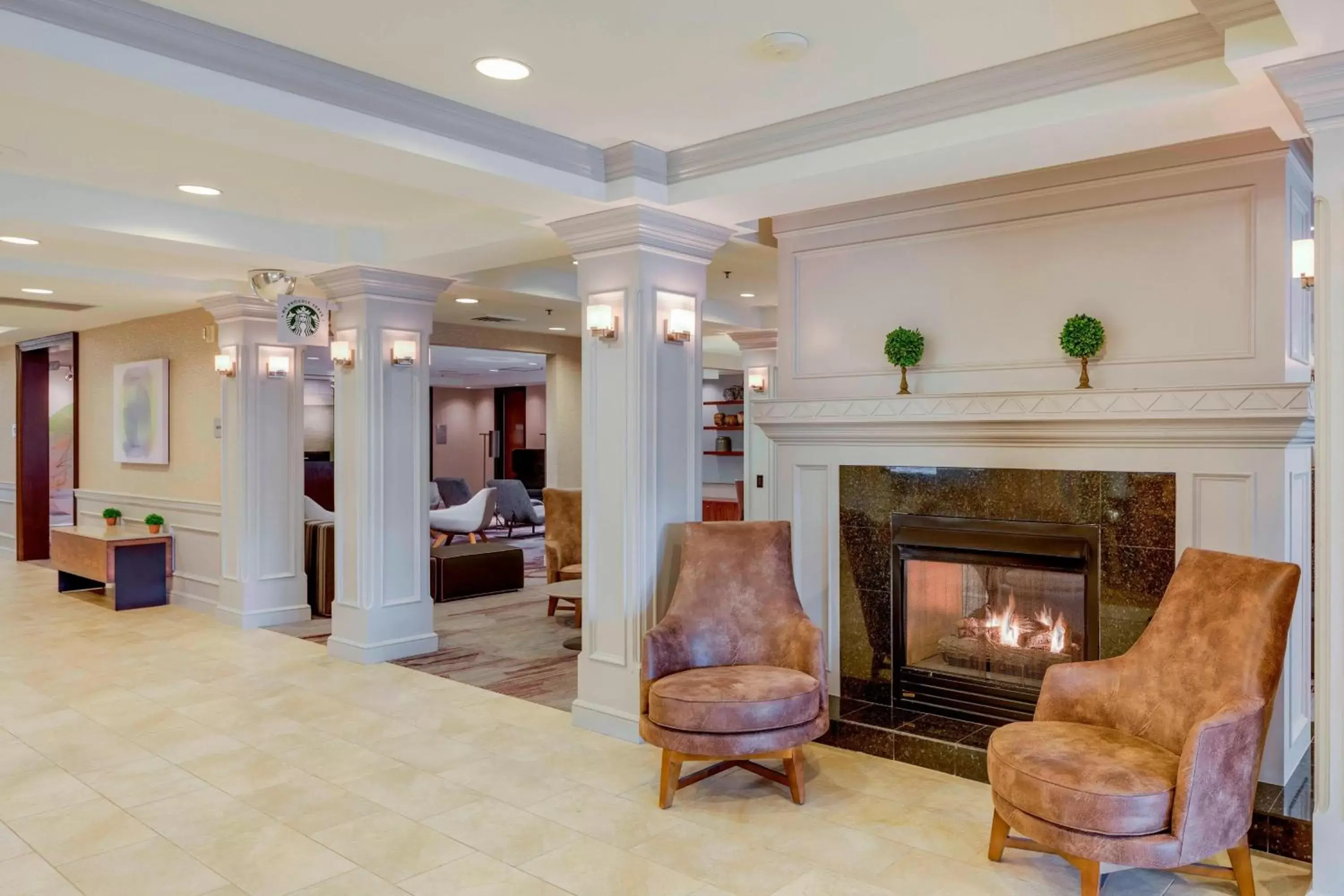 Lobby or reception, Seating Area in Courtyard by Marriot Cranbury South Brunswick