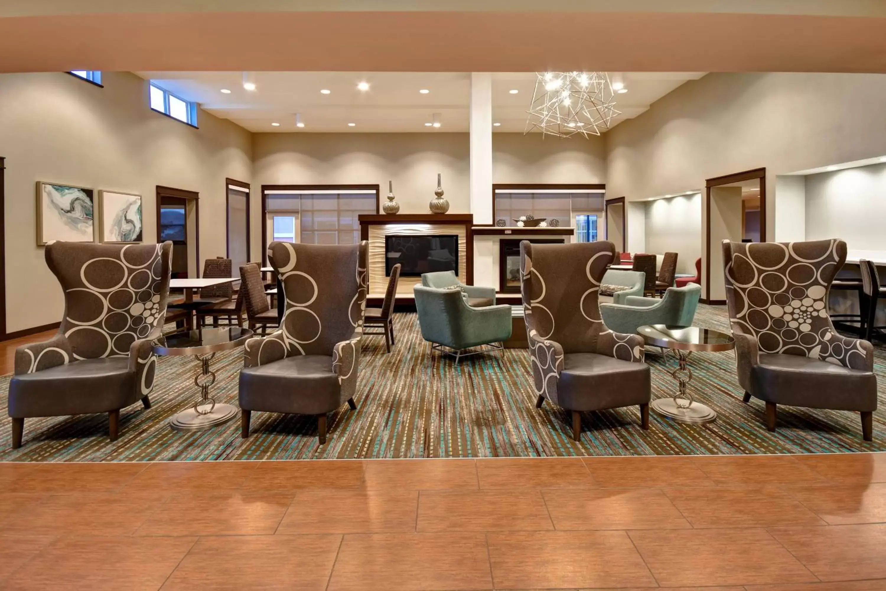 Lobby or reception, Lounge/Bar in Residence Inn by Marriott Stillwater