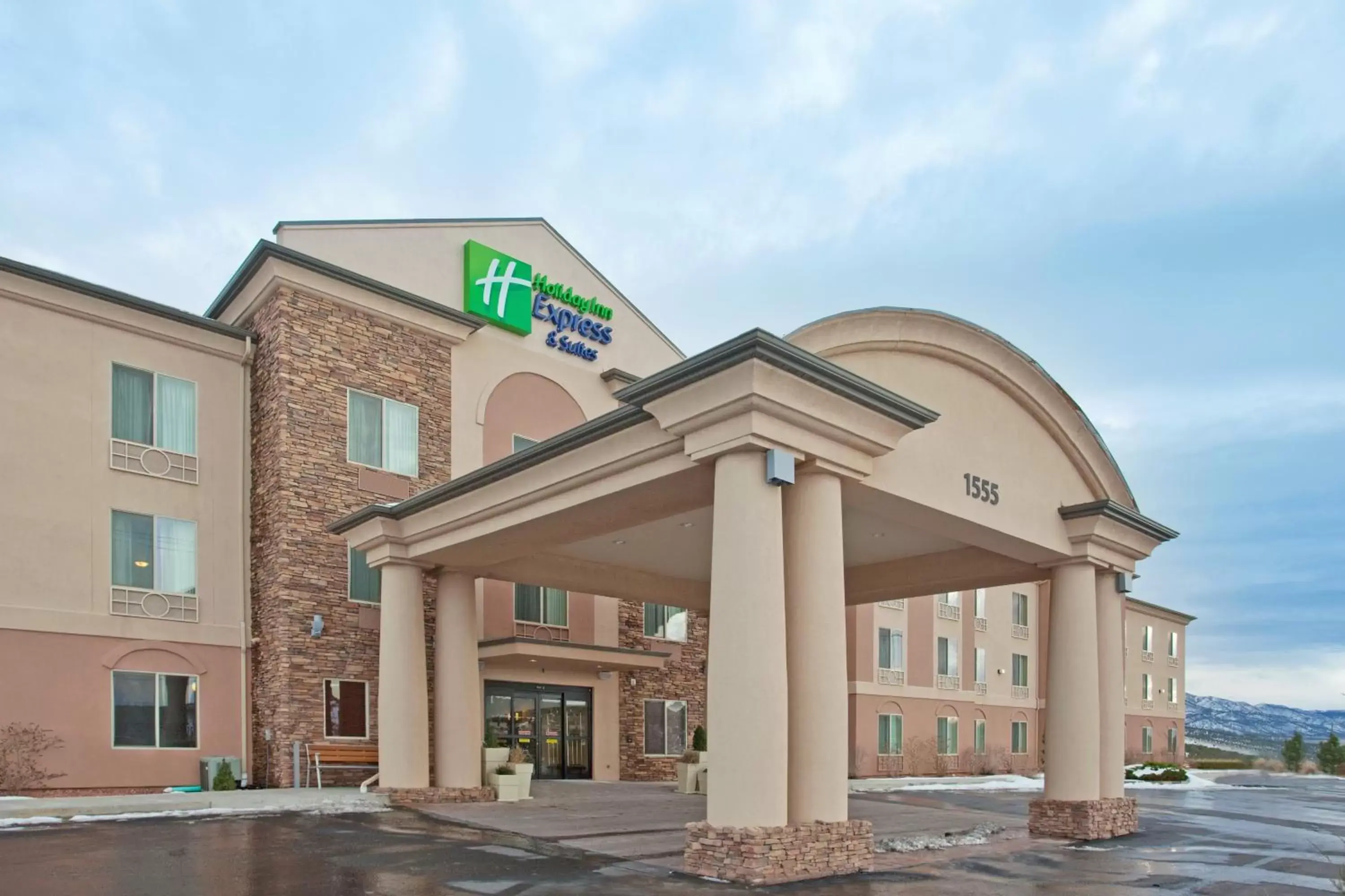 Property building in Holiday Inn Express Hotel & Suites Cedar City, an IHG Hotel