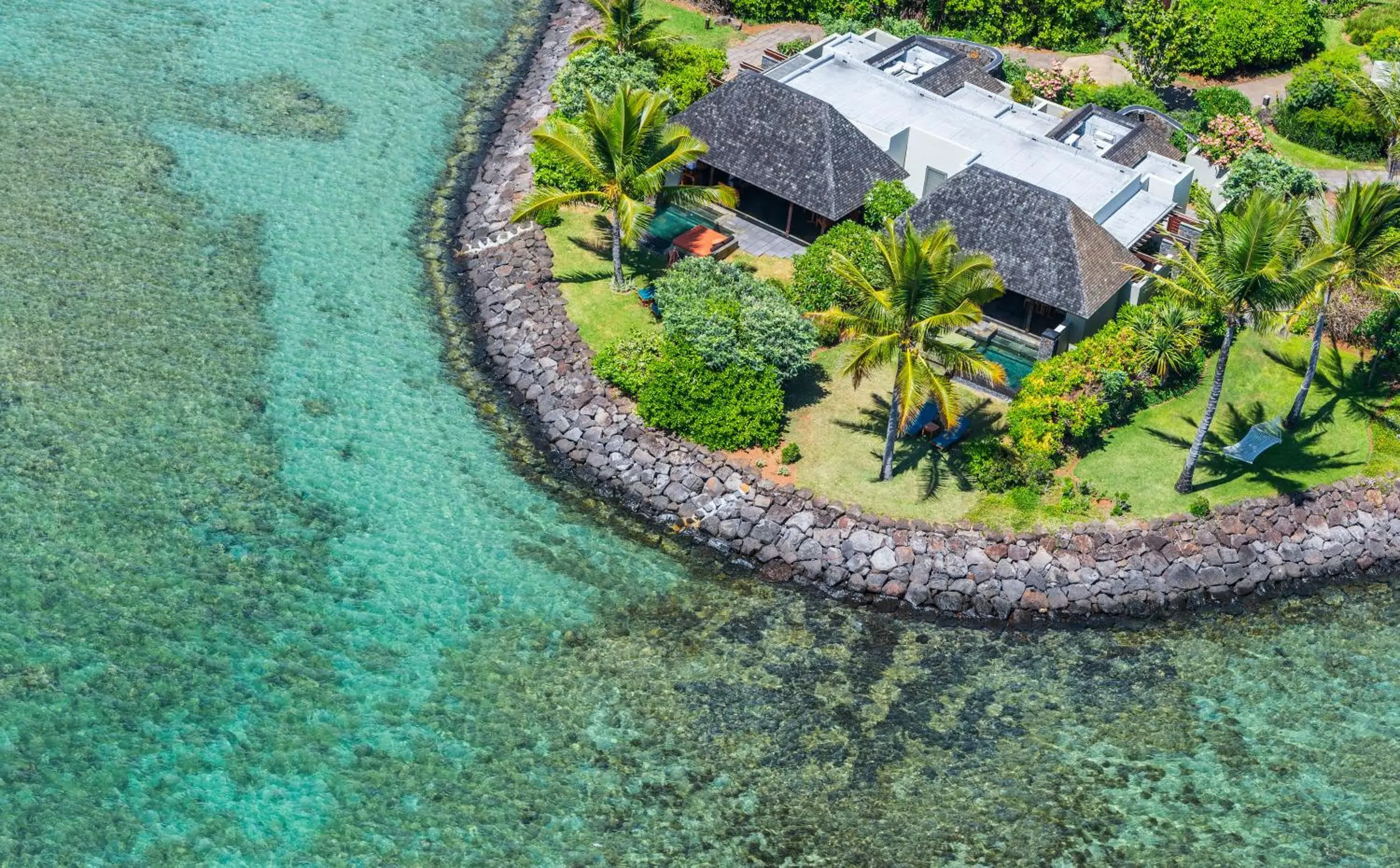 Island Ocean Pool Villa 2 Queen Bed in Four Seasons Resort Mauritius at Anahita