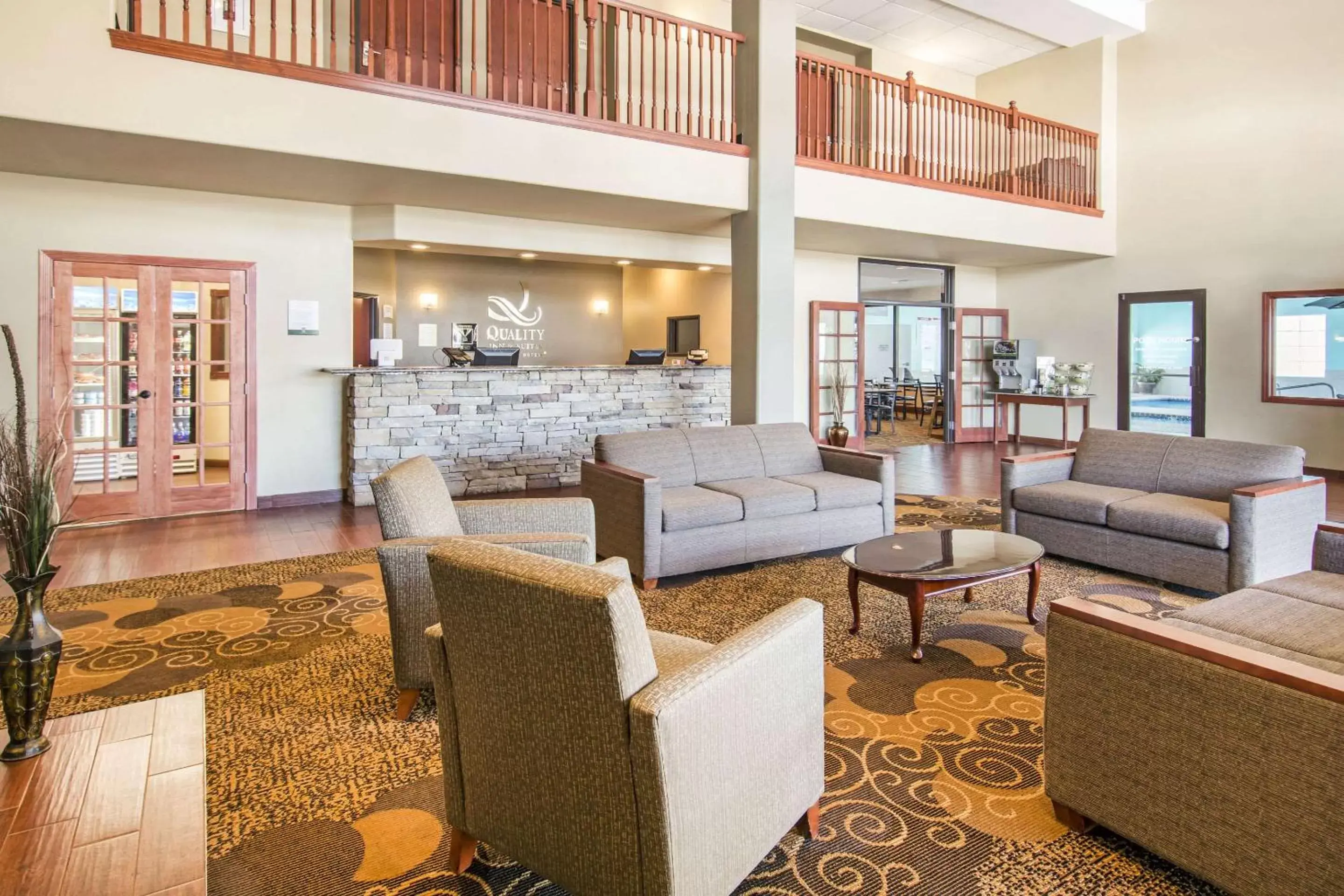 Lobby or reception in Quality Inn & Suites of Liberty Lake