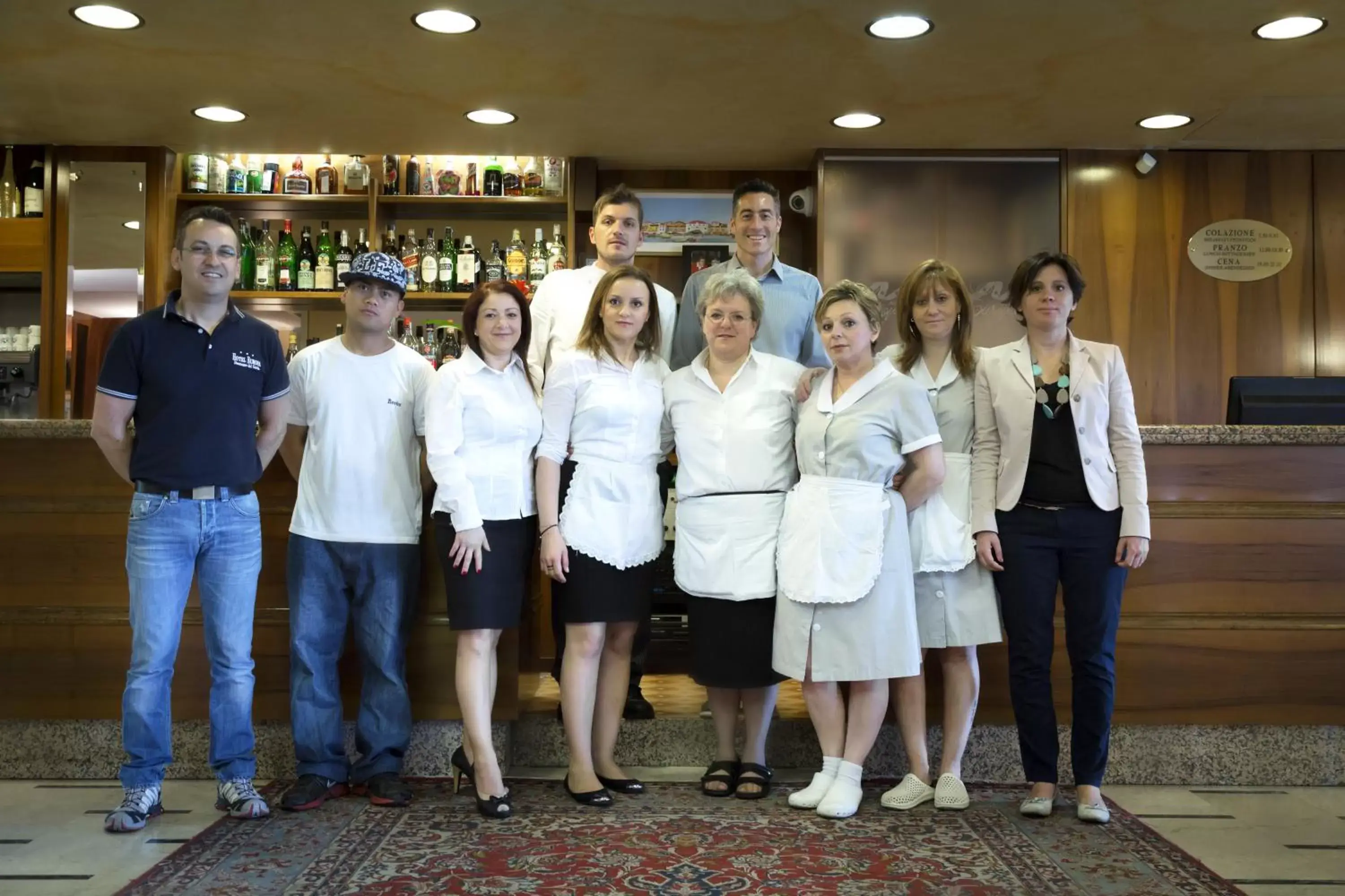 Staff in Hotel Europa