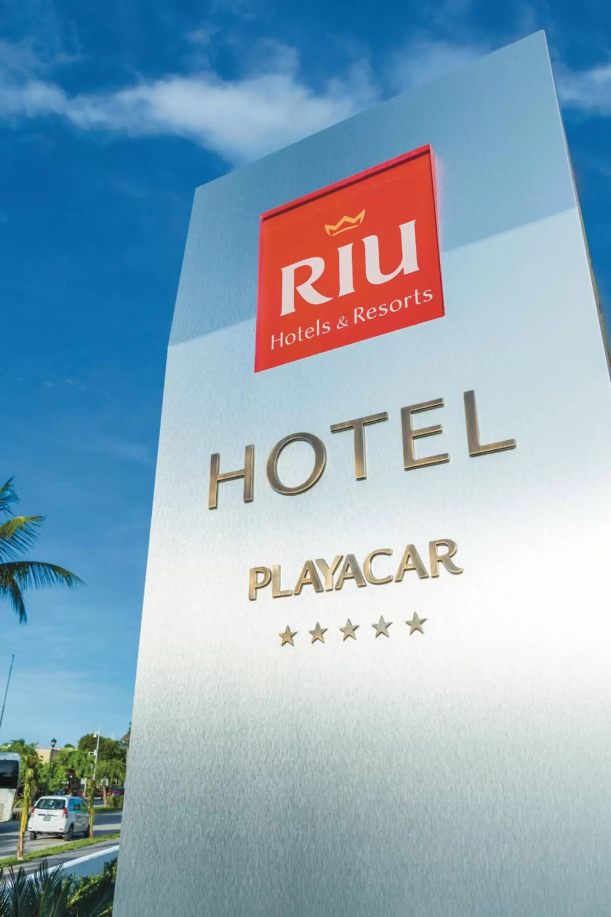 Facade/entrance, Property Logo/Sign in Riu Playacar - All Inclusive