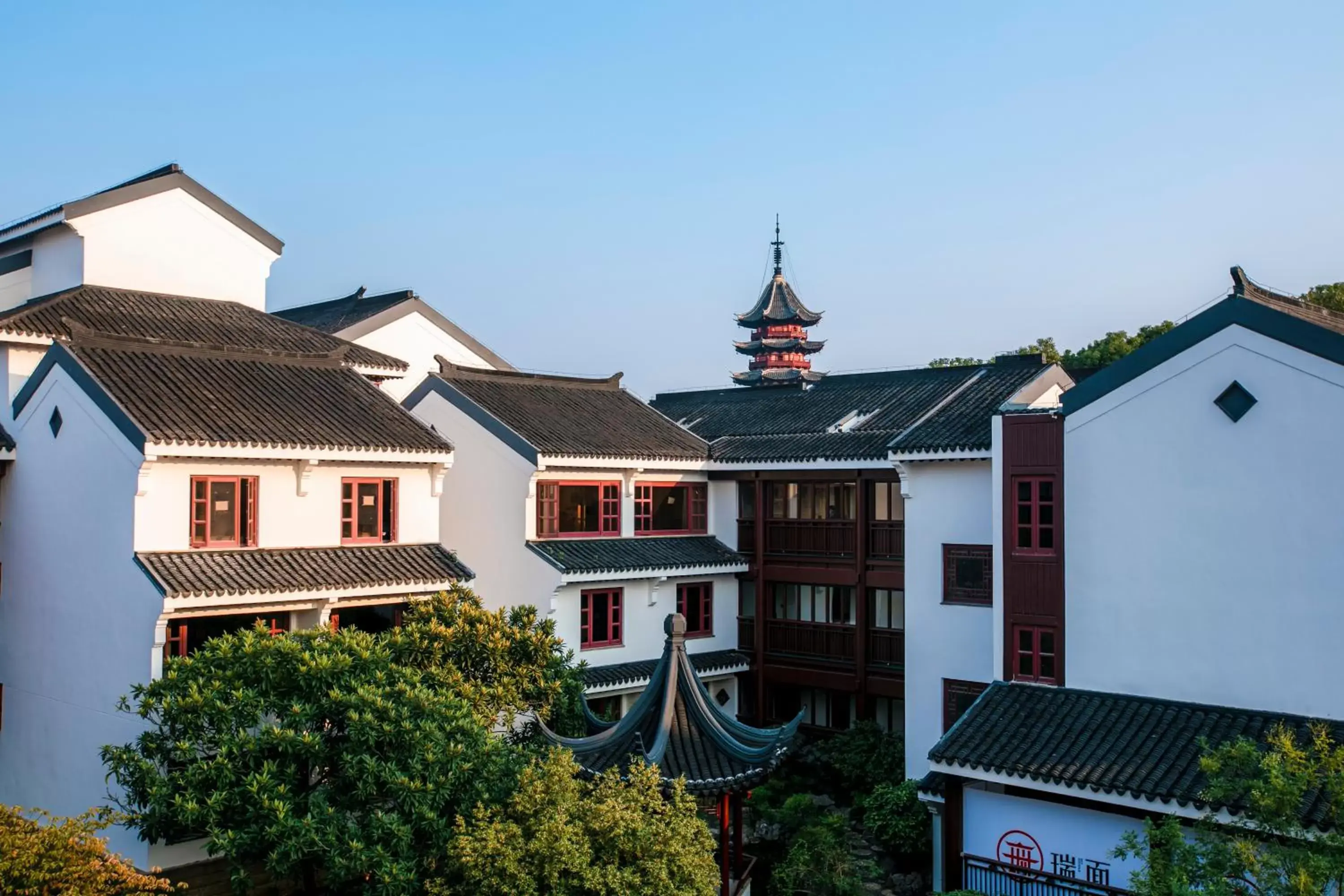 Garden view, Property Building in Pan Pacific Suzhou