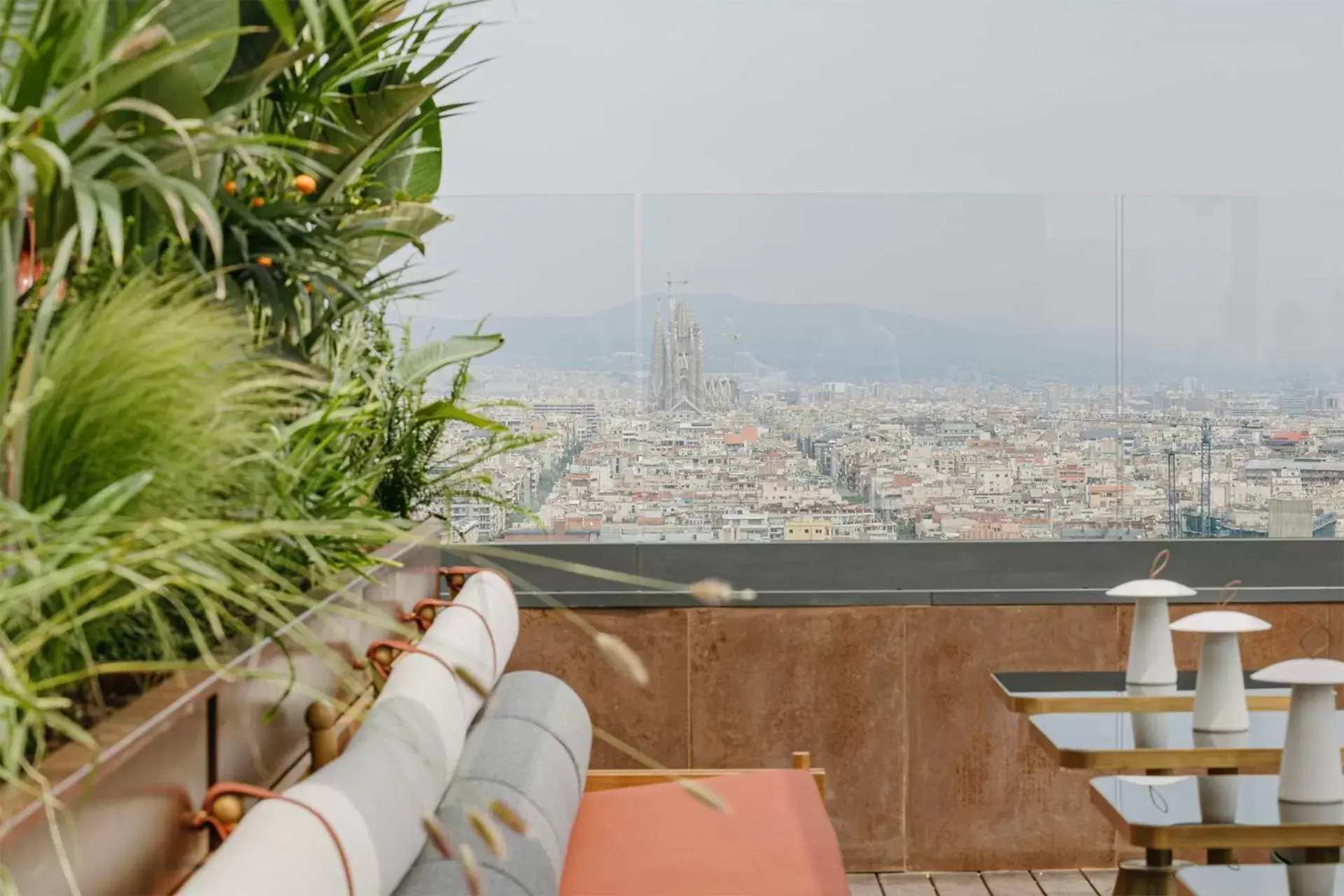 Balcony/Terrace in Nobu Hotel Barcelona