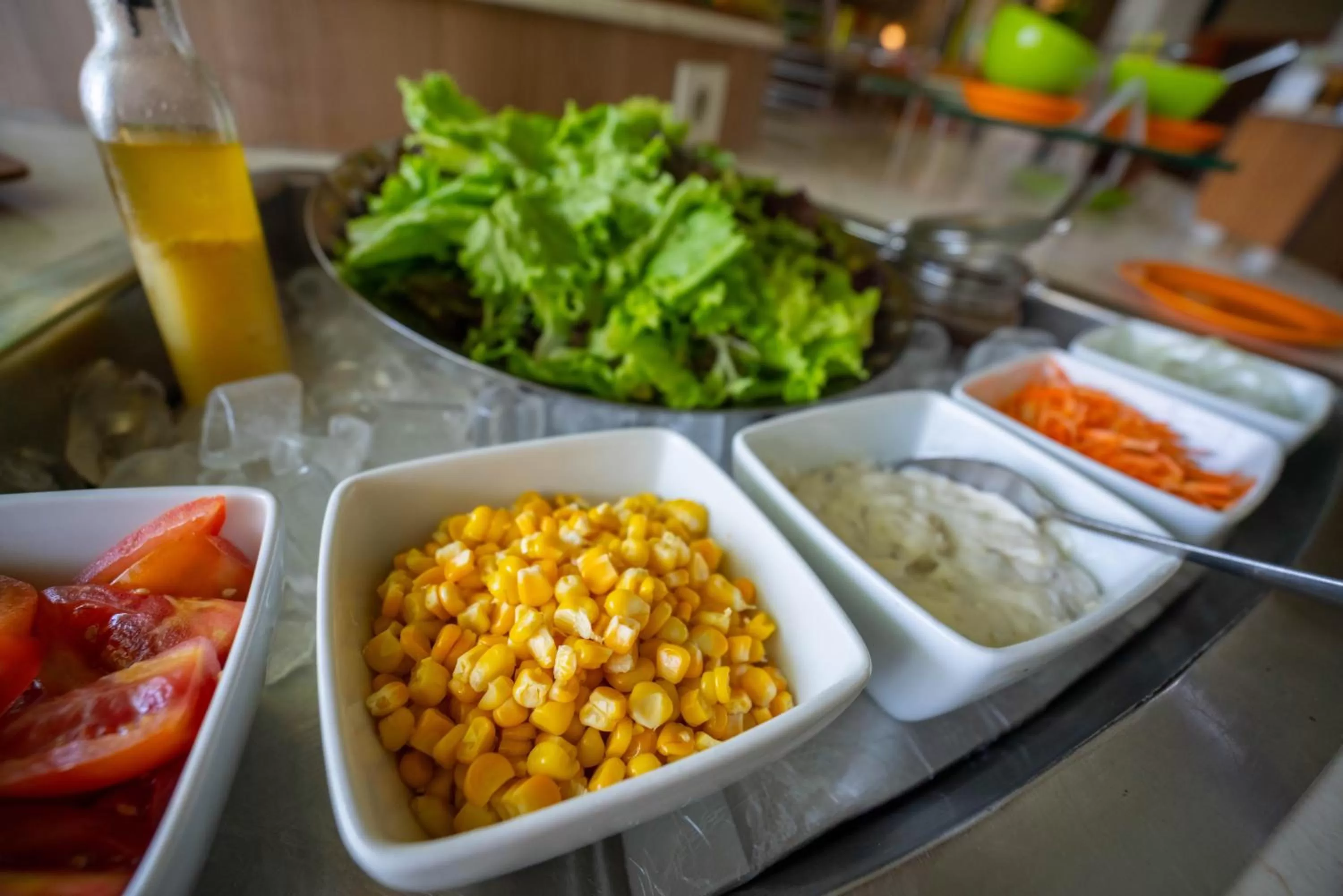 Buffet breakfast in Grand Livio Kuta Hotel