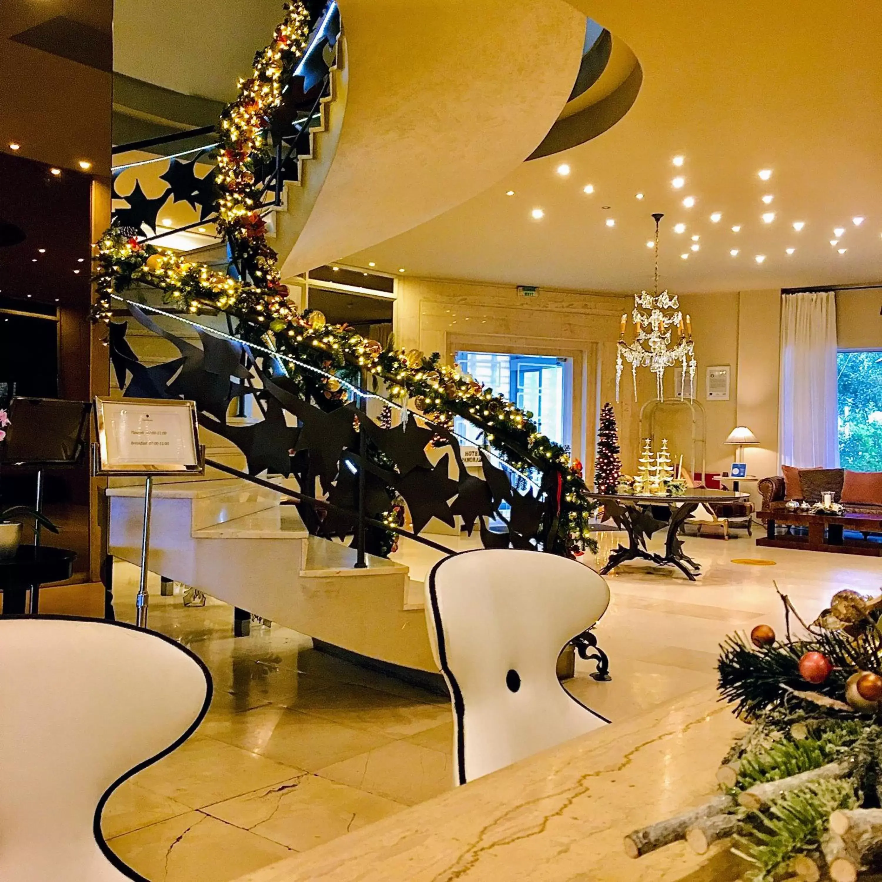 Lobby or reception in Hotel Panorama