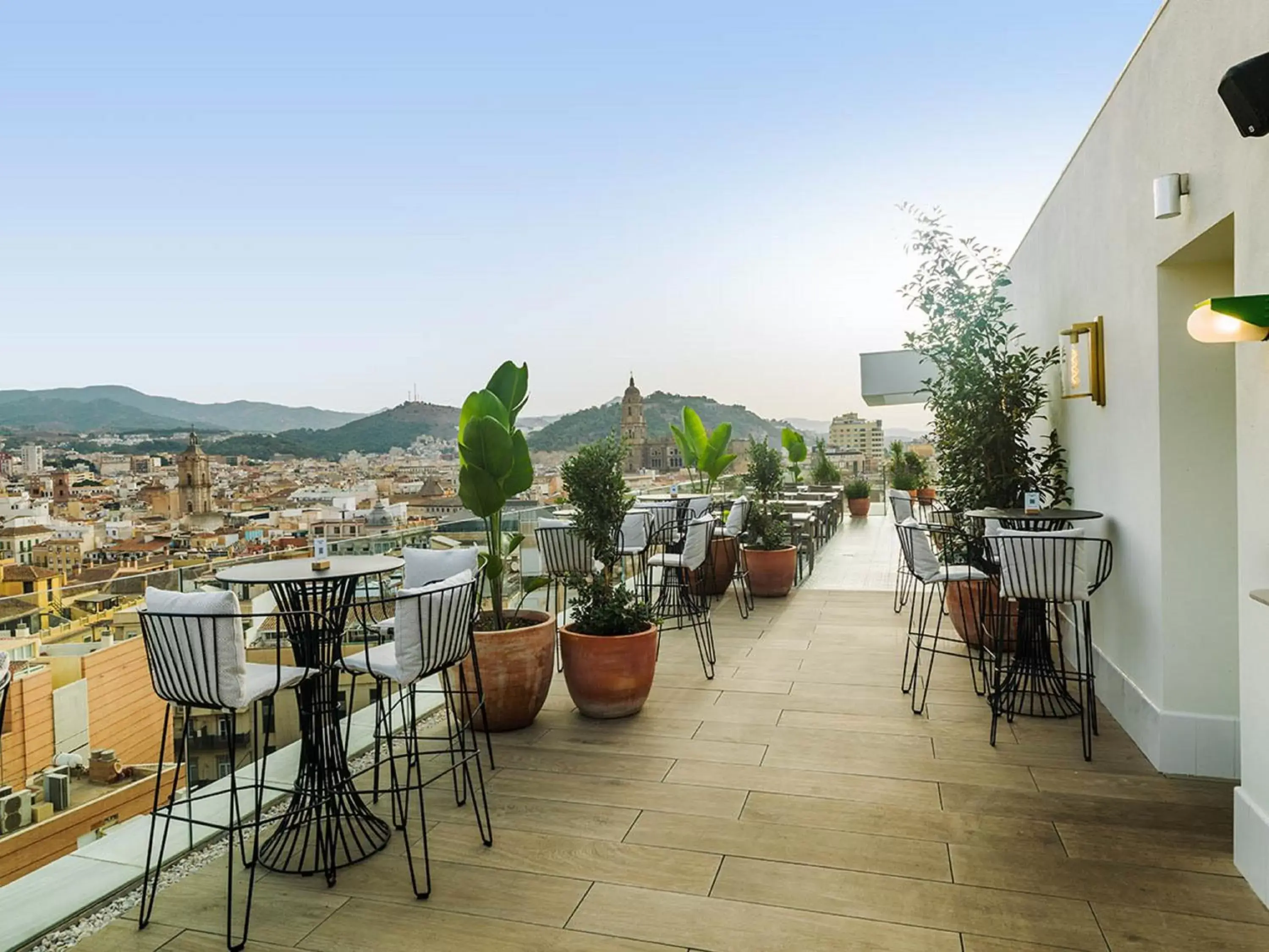 Balcony/Terrace in H10 Croma Málaga