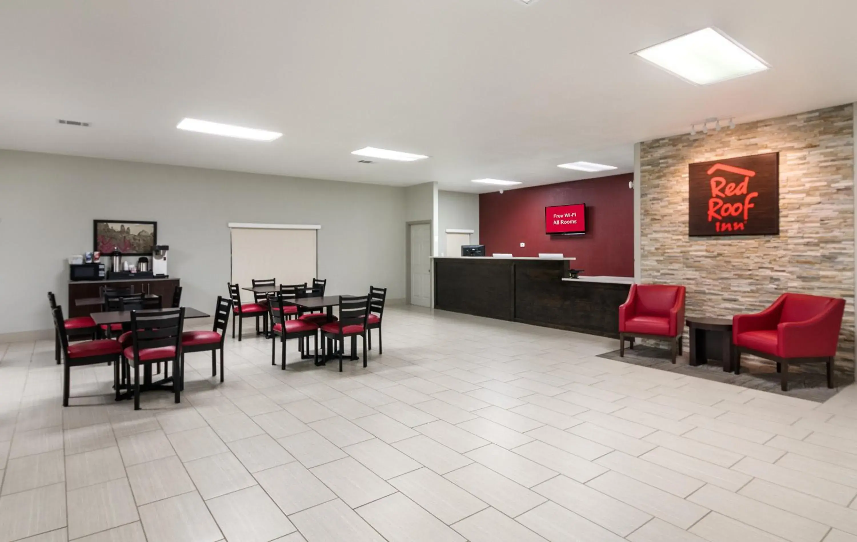 Lobby or reception in Red Roof Inn Temple