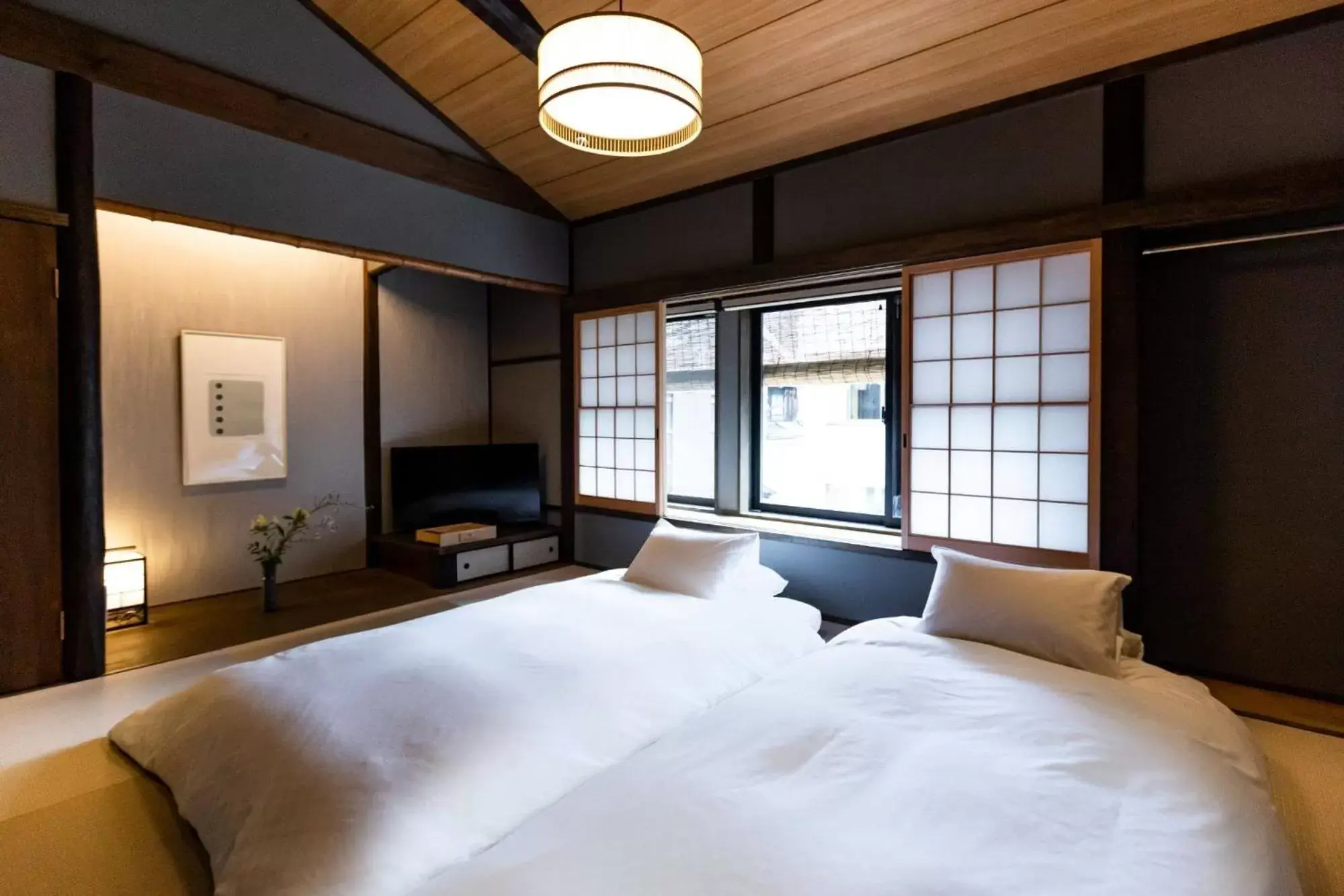 Photo of the whole room, Bed in THE MACHIYA EBISUYA