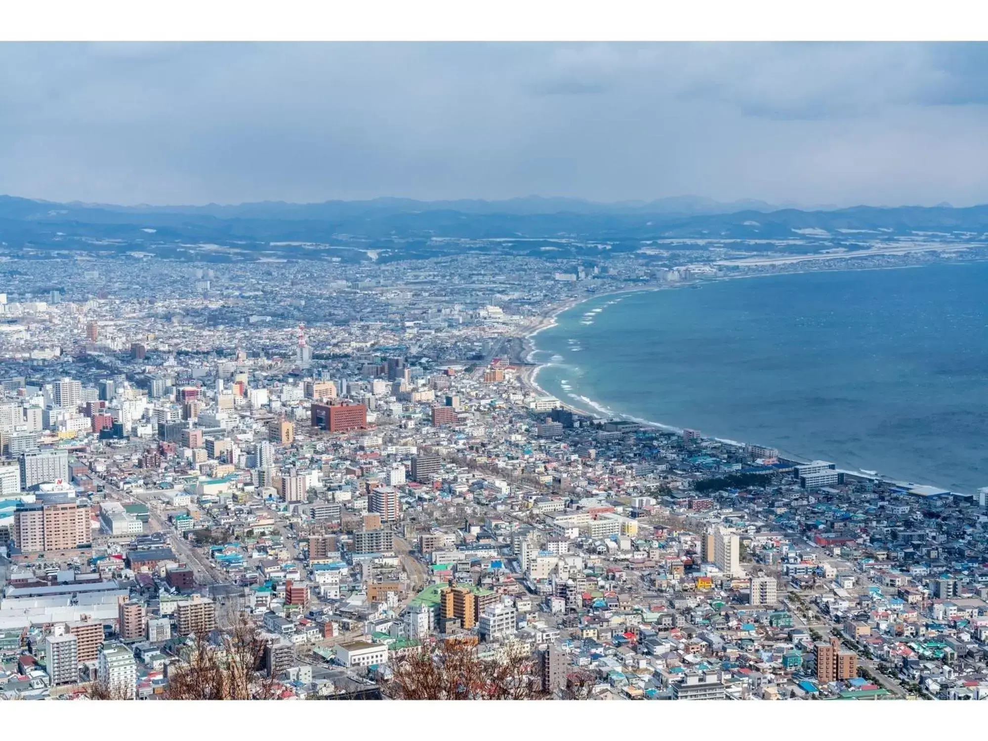 Bird's eye view, Bird's-eye View in Tabist Annex Hotel Tetora Hakodate