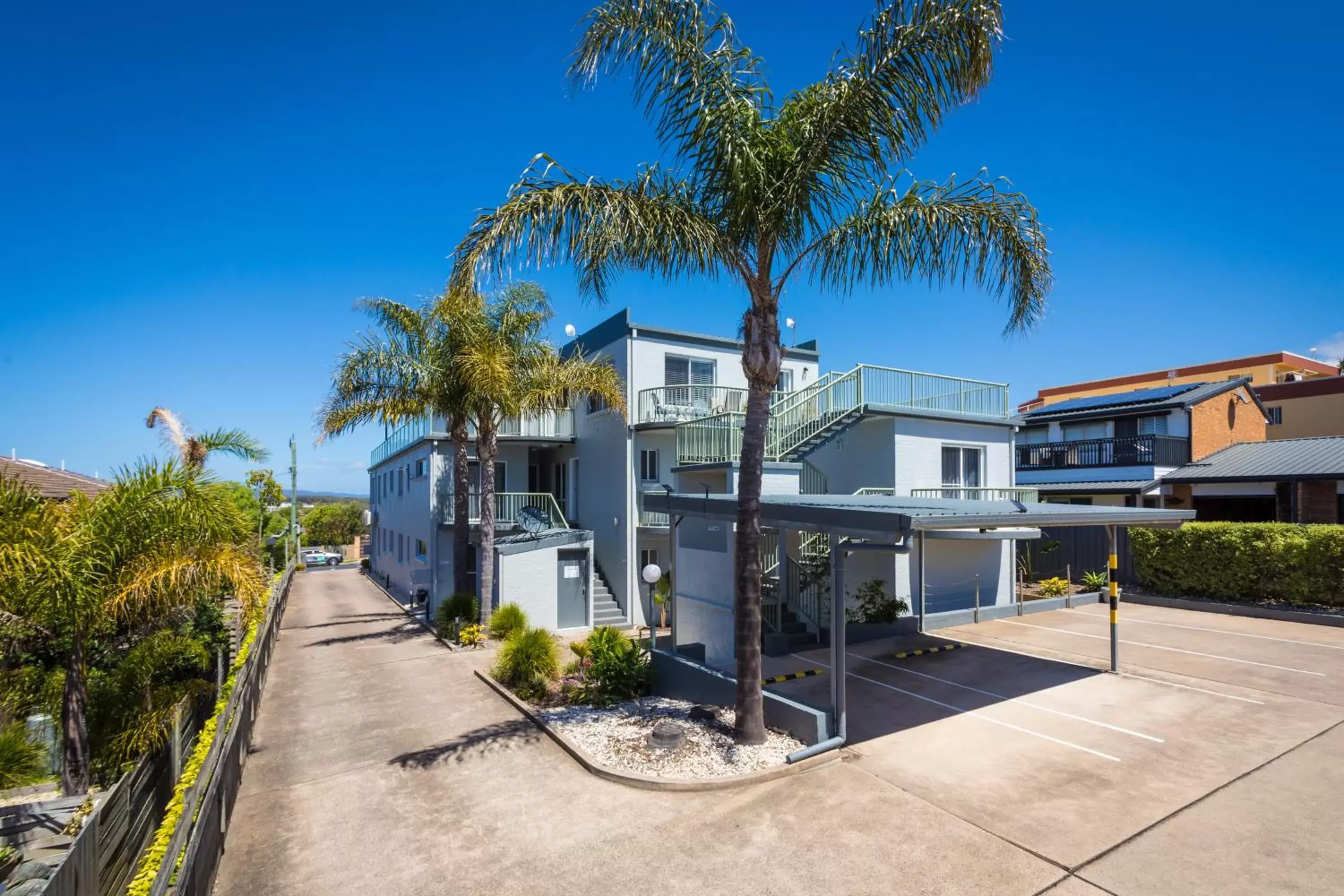 Property Building in The Palms Apartments