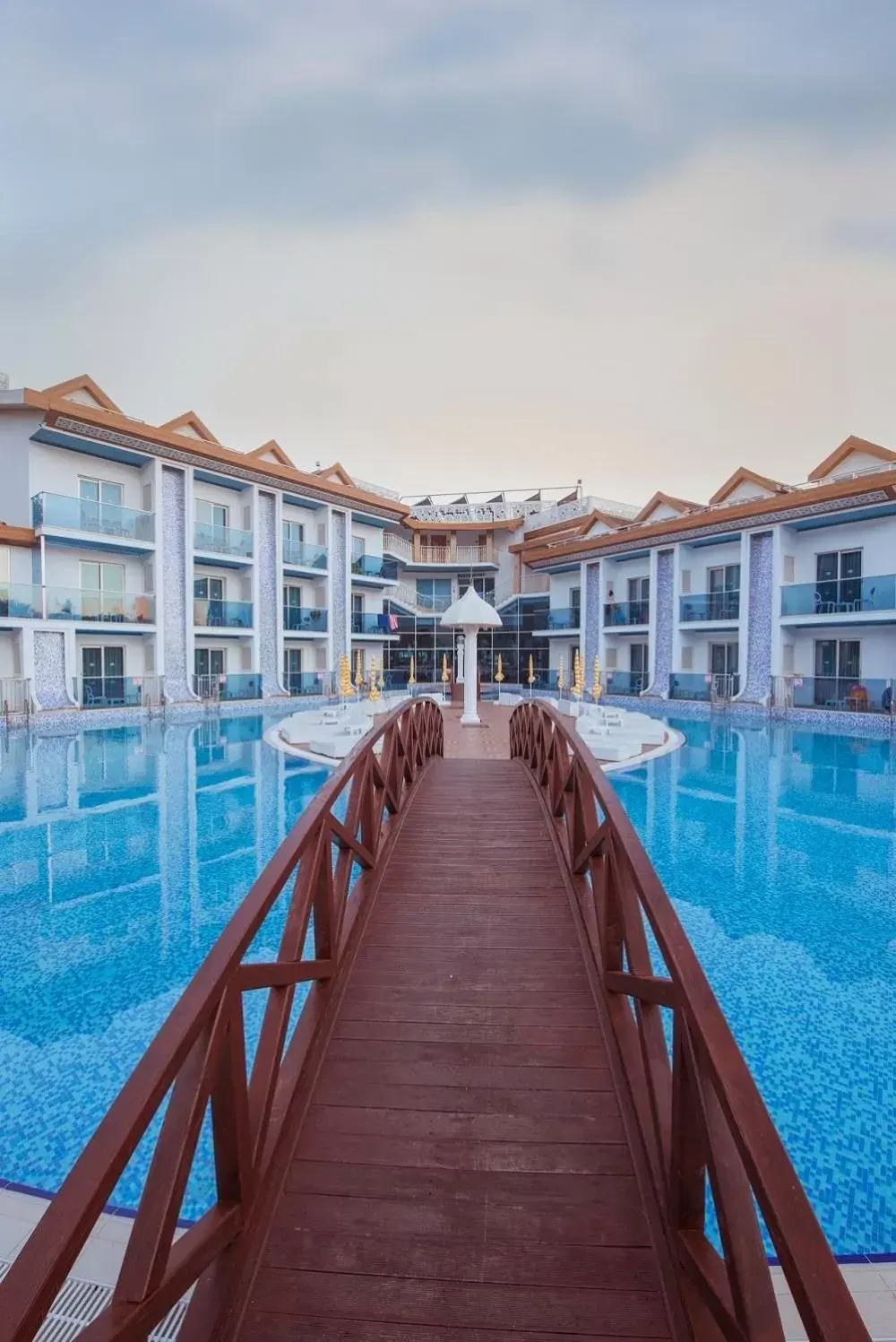 Swimming Pool in Ocean Blue High Class Hotel & SPA