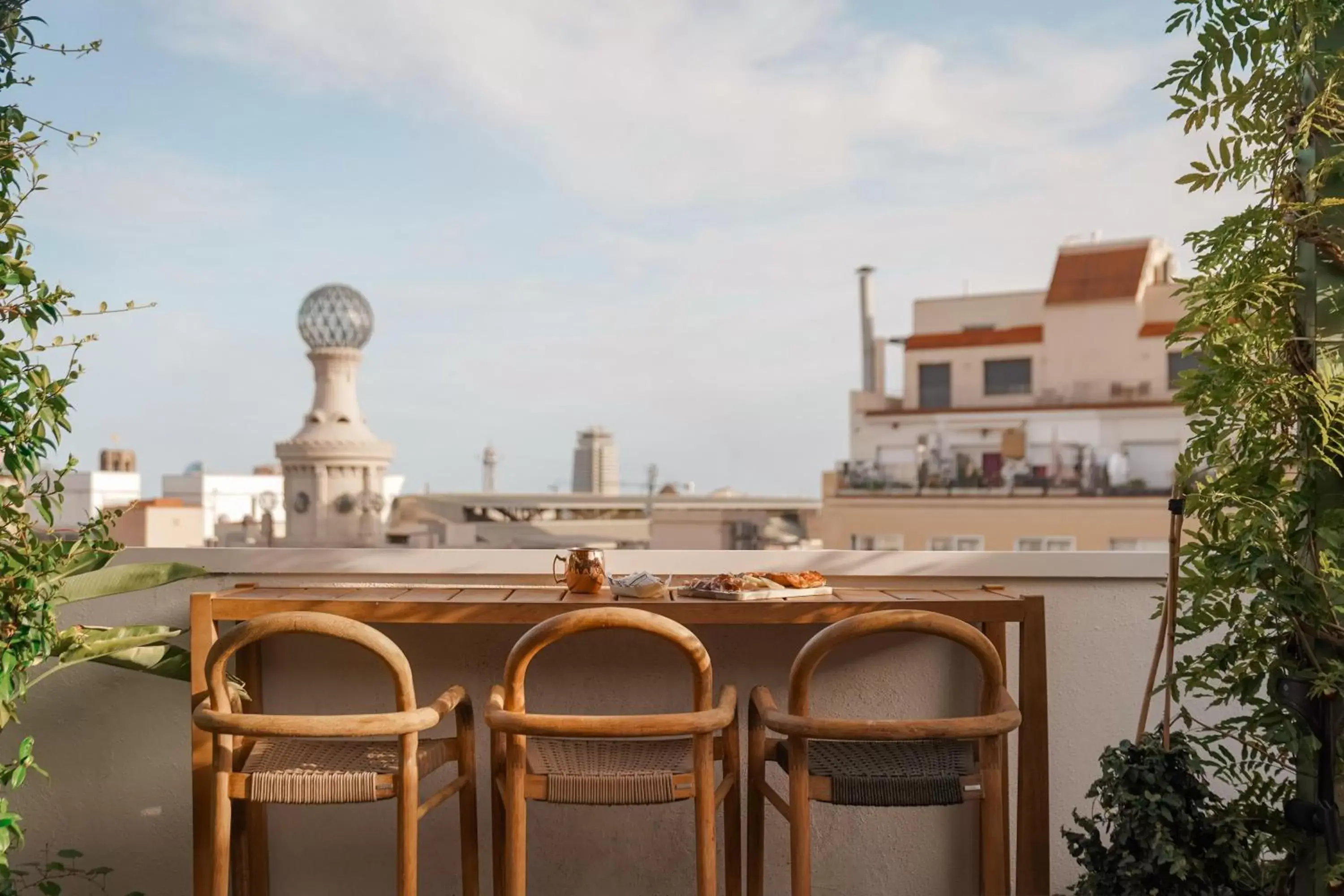 Balcony/Terrace in Hotel Pulitzer Barcelona