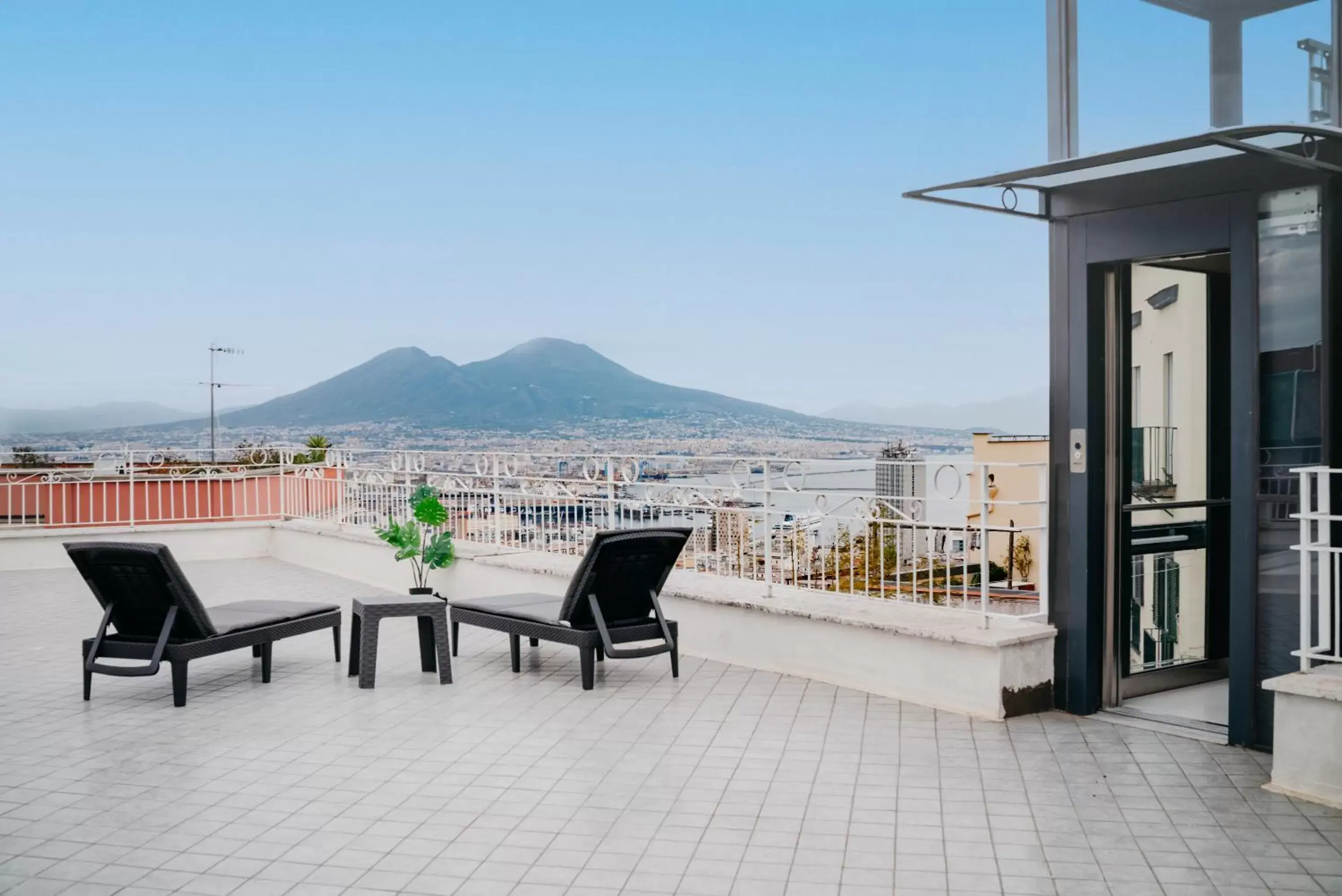 View (from property/room), Balcony/Terrace in Vista Napoli Residence by Casa Napoletana