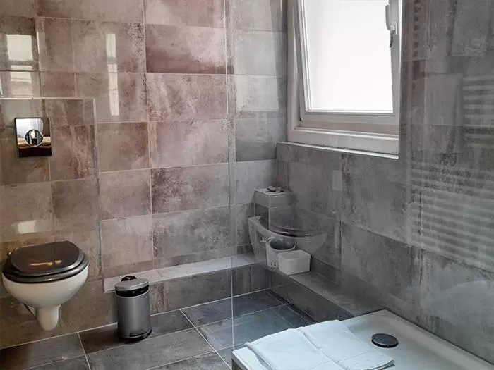 Bathroom in Hotel Blüchertal