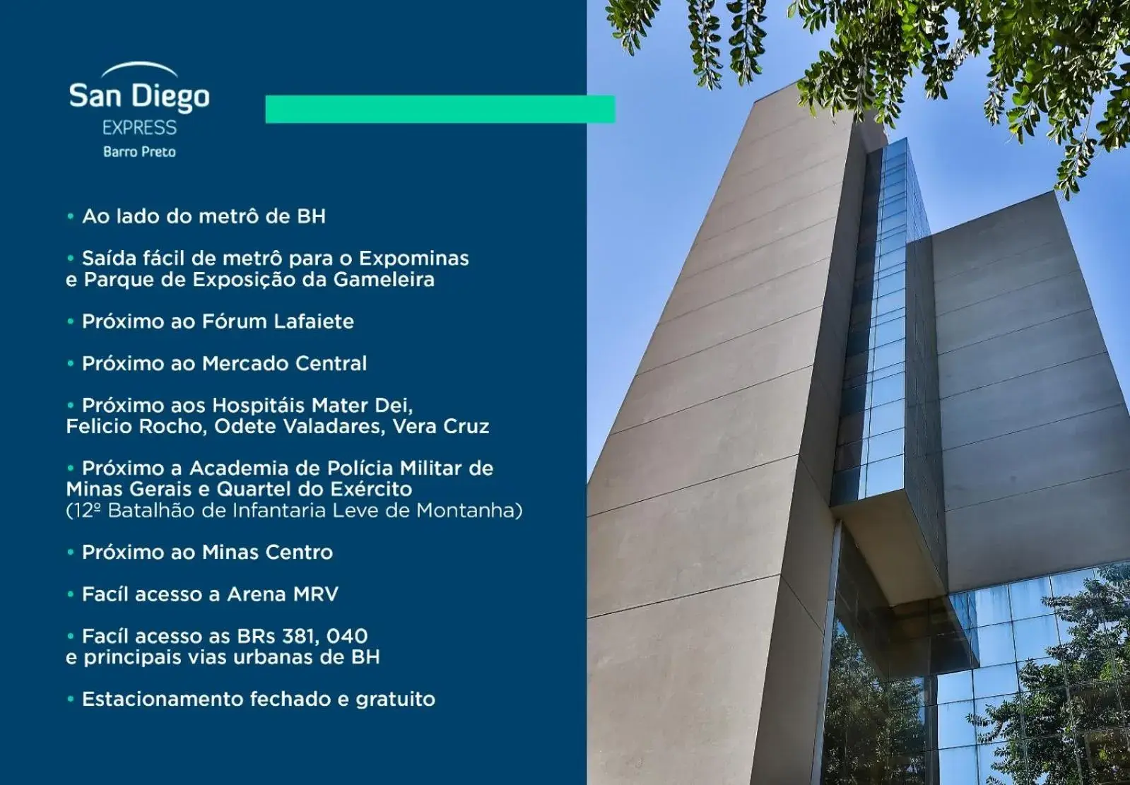 Property building in San Diego Express Barro Preto Property building in San Diego Express Barro Preto