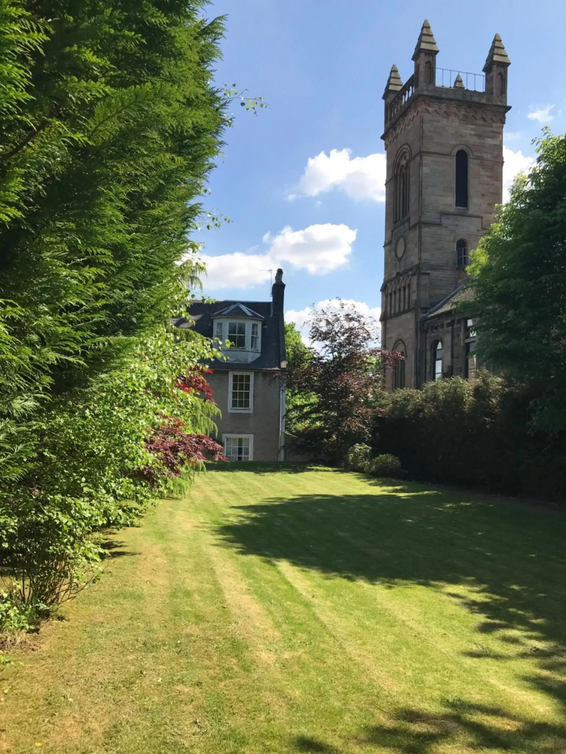 Garden, Property Building in Ashtree House Hotel, Glasgow Airport & Paisley