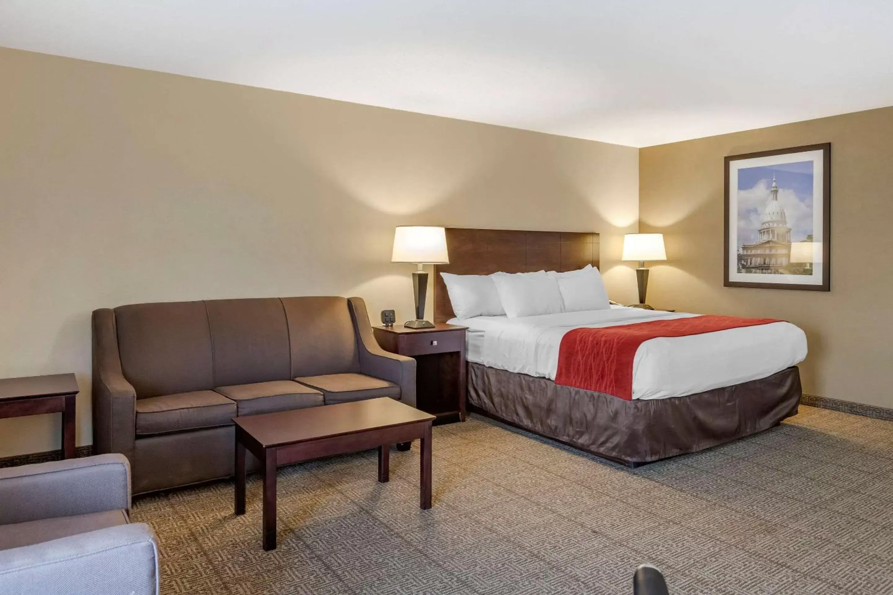 Photo of the whole room in Comfort Inn Lansing