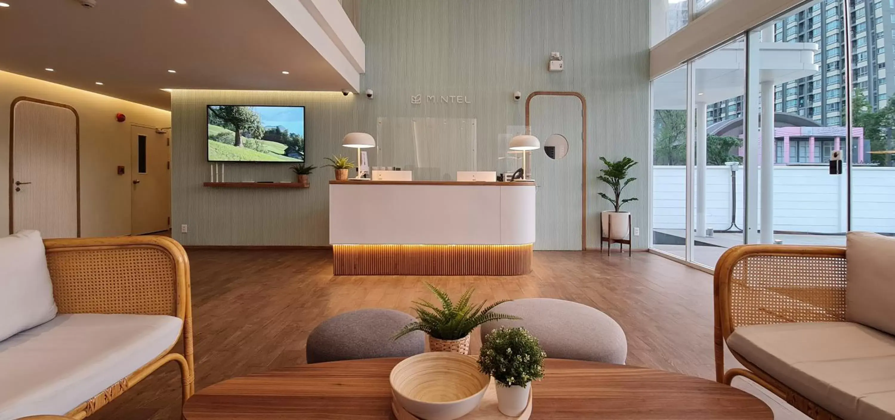 Lobby or reception in Mintel Huamark Lobby or reception in Mintel Huamark